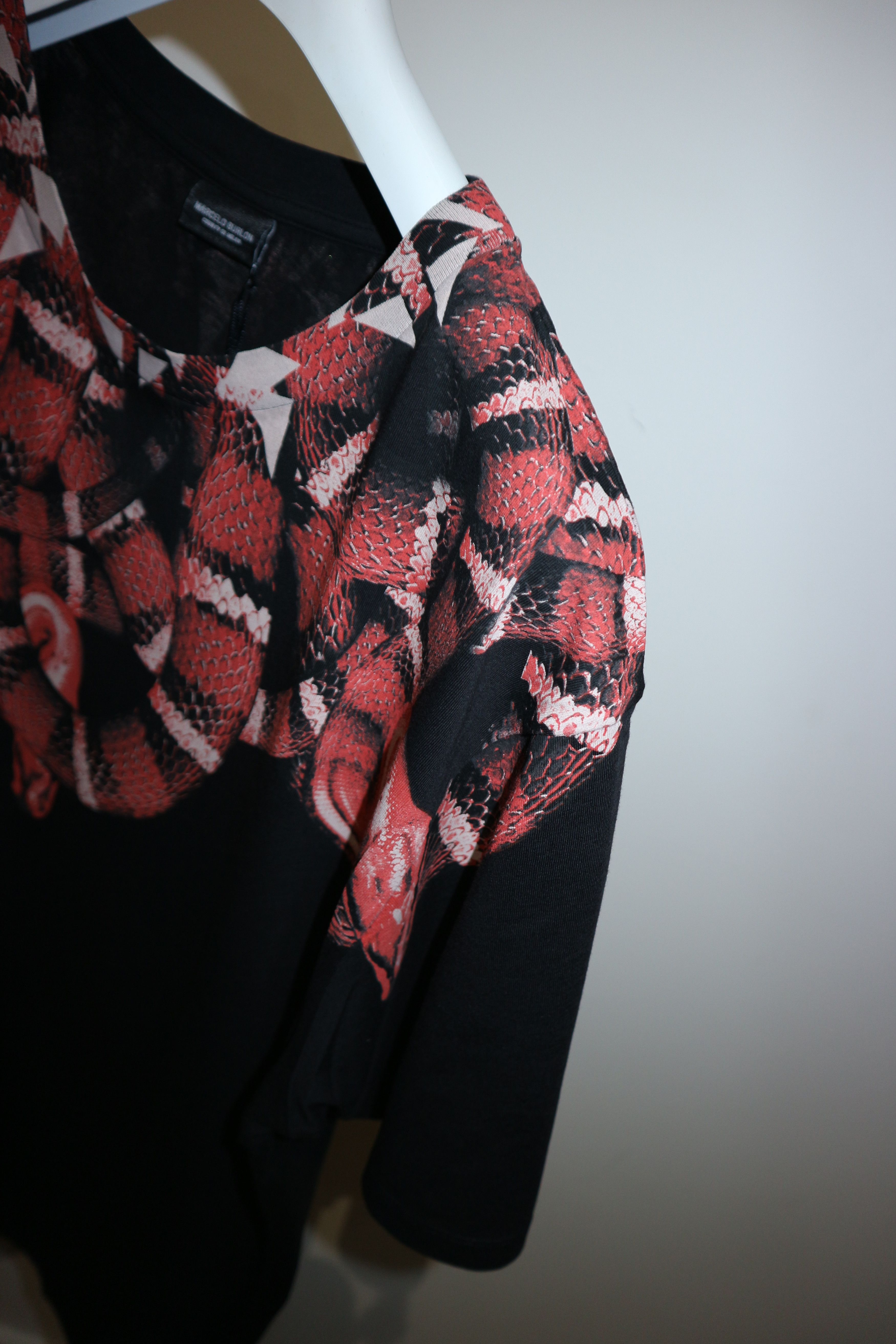 Marcelo Burlon snake print tshirt Size US S / EU 44-46 / 1 - 11 Thumbnail
