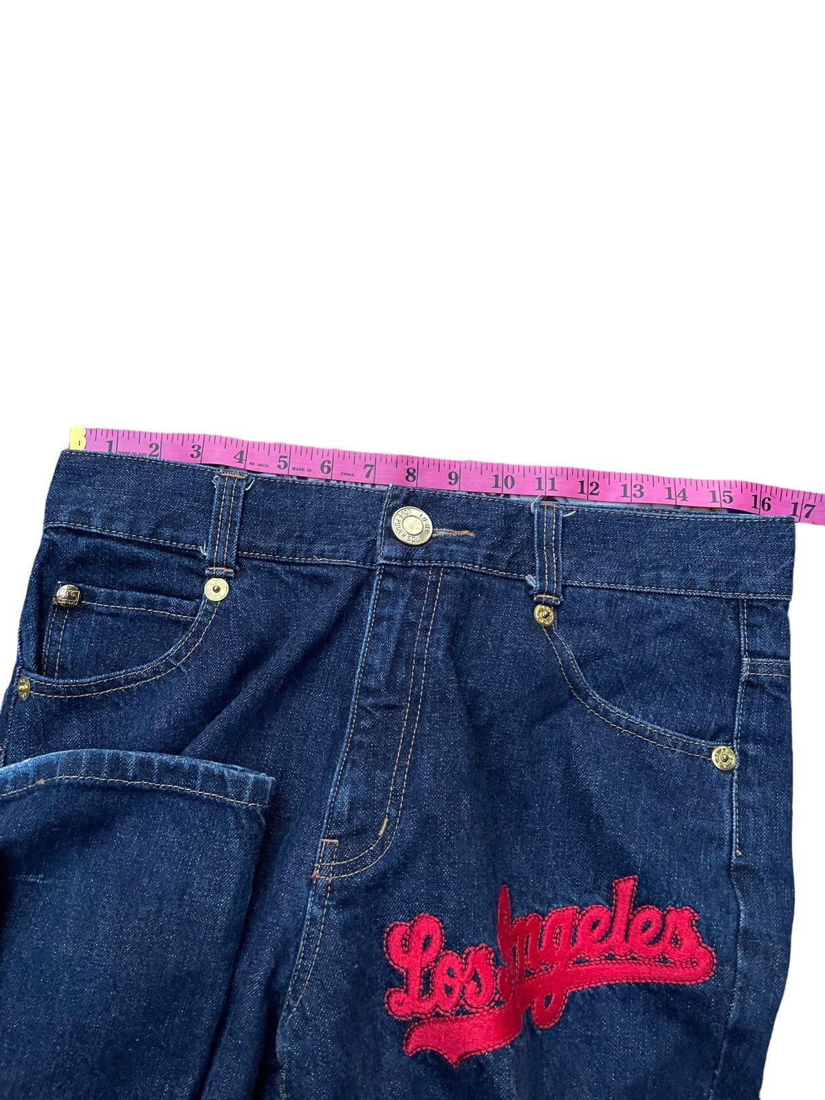 MLB Los Angeles Dodgers Denim Size US 33 - 13 Thumbnail