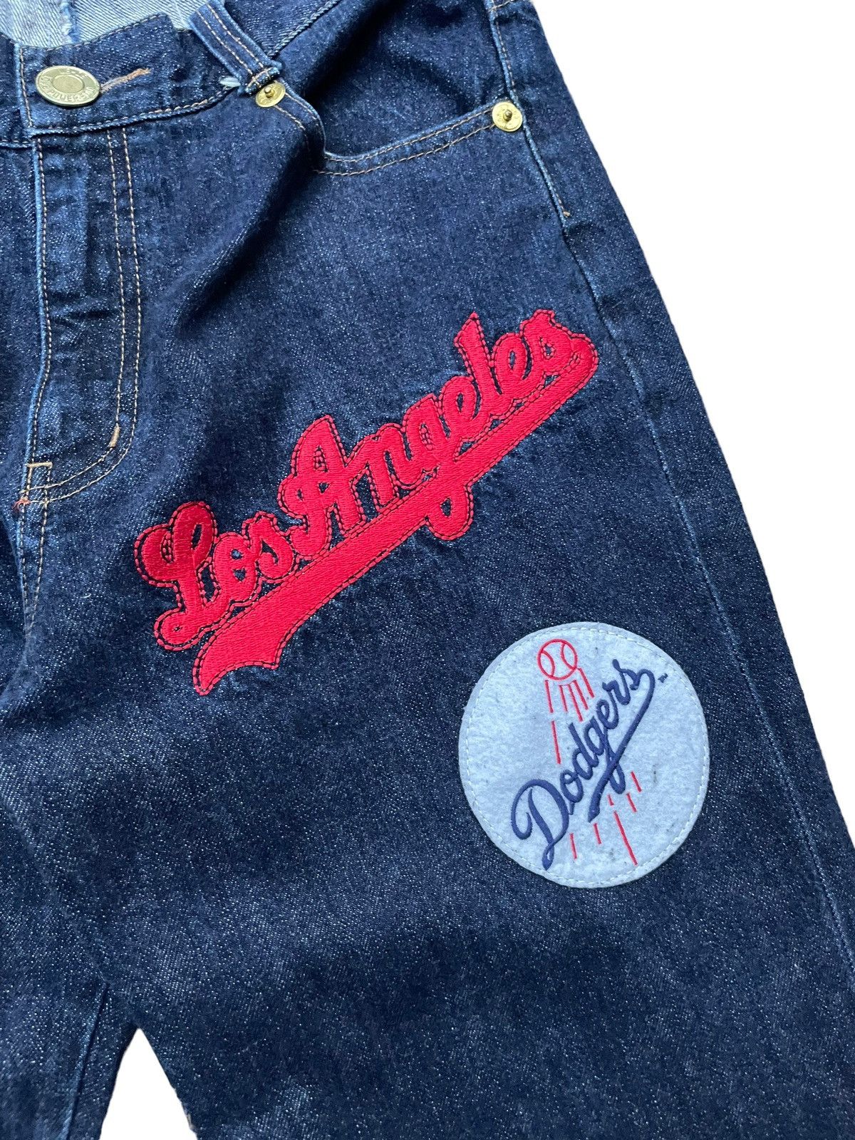 MLB Los Angeles Dodgers Denim Size US 33 - 3 Thumbnail