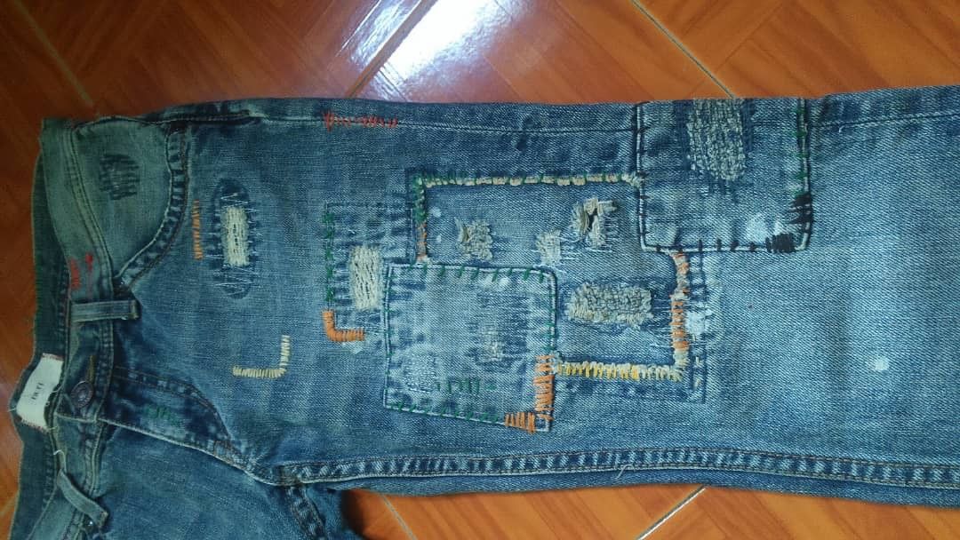 Japanese Brand punk larl japanese brand very rare Size US 32 / EU 48 - 11 Thumbnail