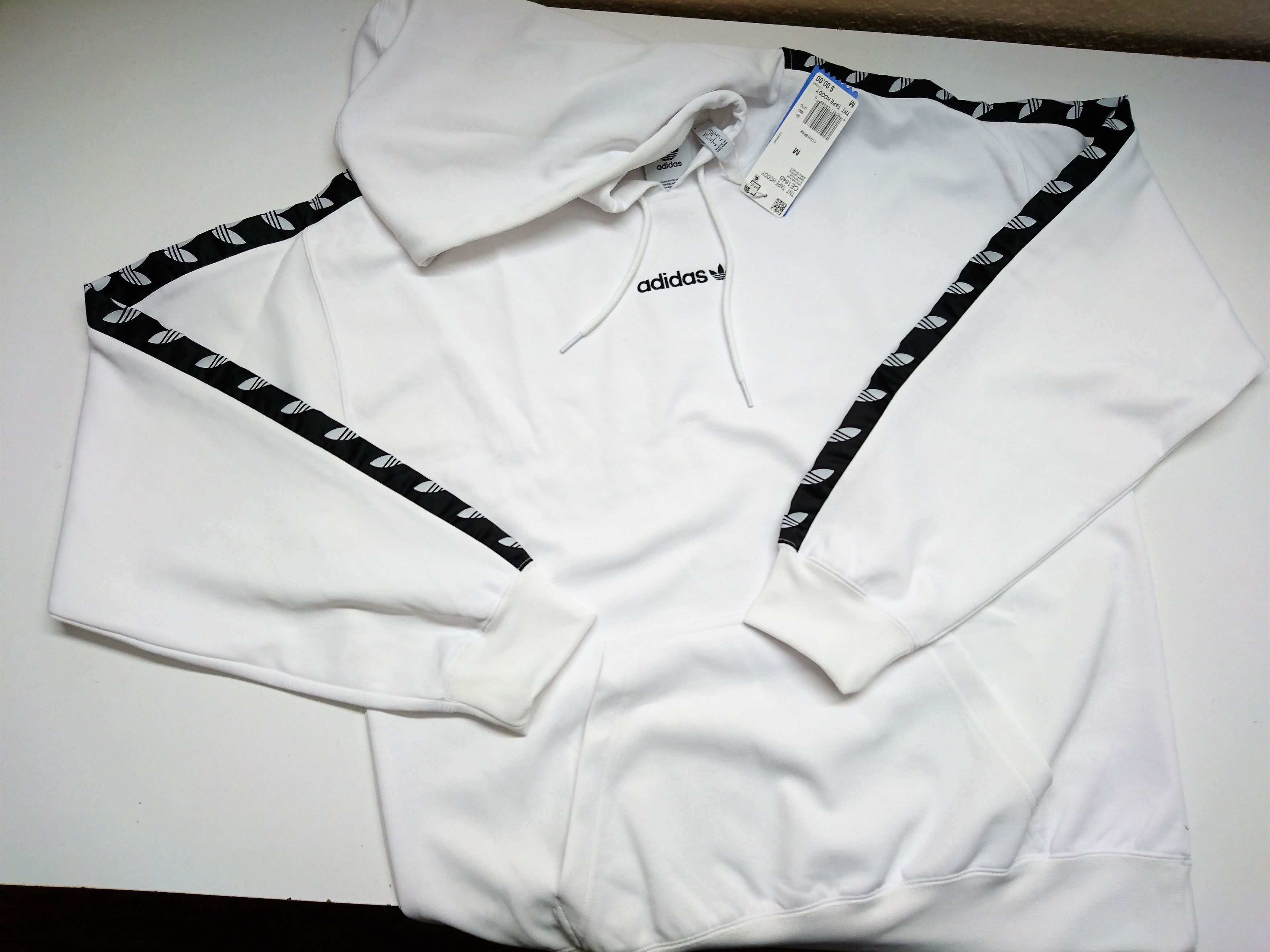 Adidas Adidas Originals TNT Tape pullover hoodie Size US M / EU 48-50 / 2 - 5 Thumbnail