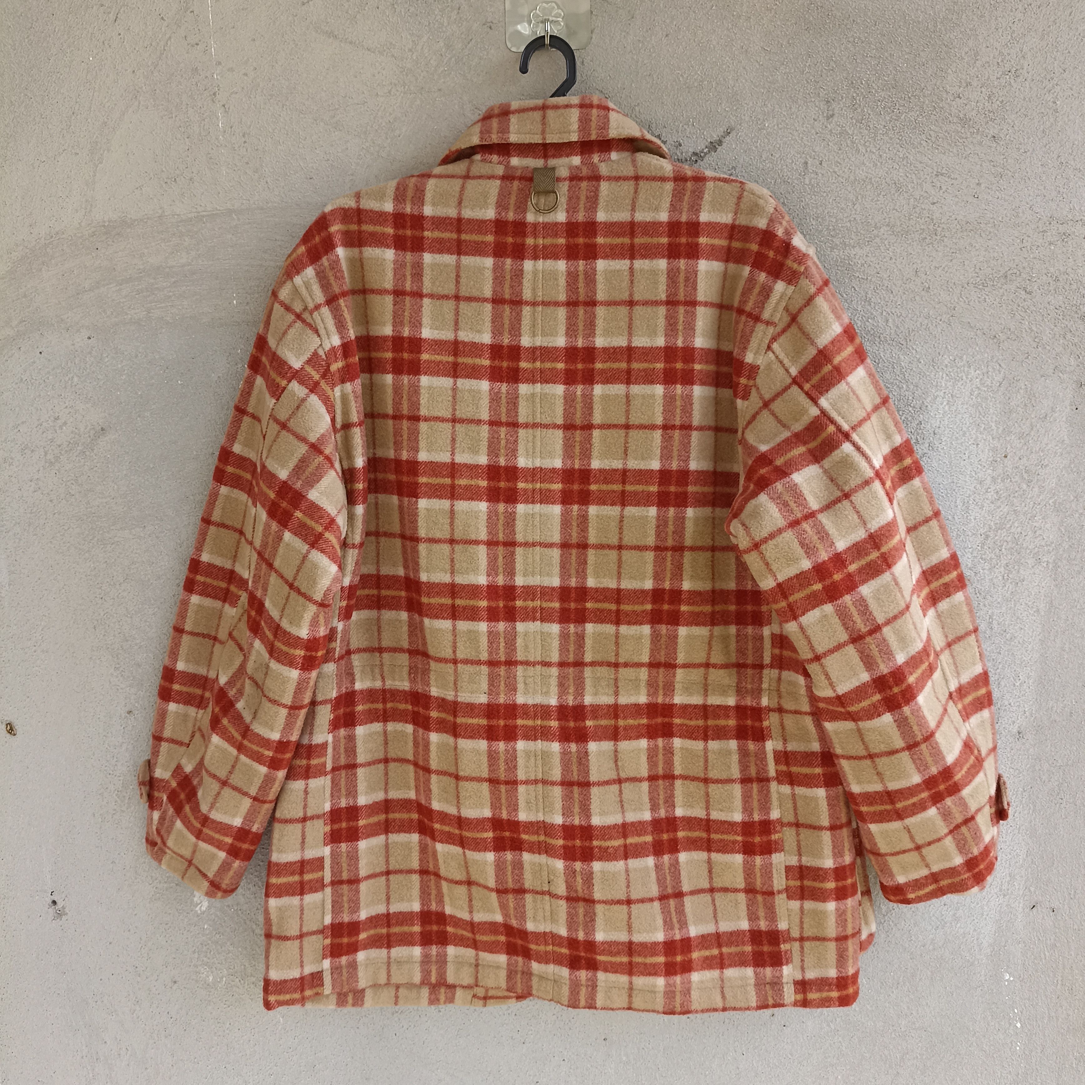 Japanese Brand Maul Ruck Checkered Two Layer Jacket Size US L / EU 52-54 / 3 - 9 Thumbnail