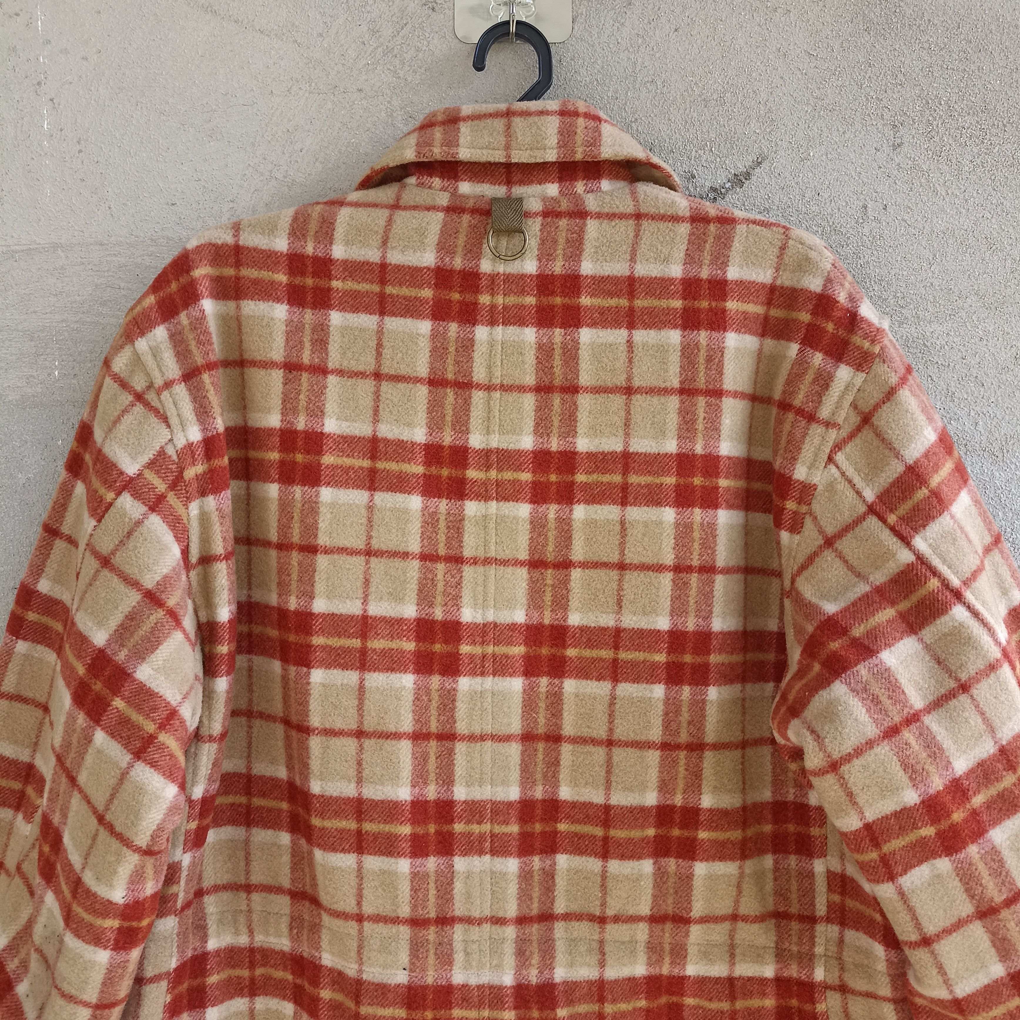 Japanese Brand Maul Ruck Checkered Two Layer Jacket Size US L / EU 52-54 / 3 - 10 Thumbnail
