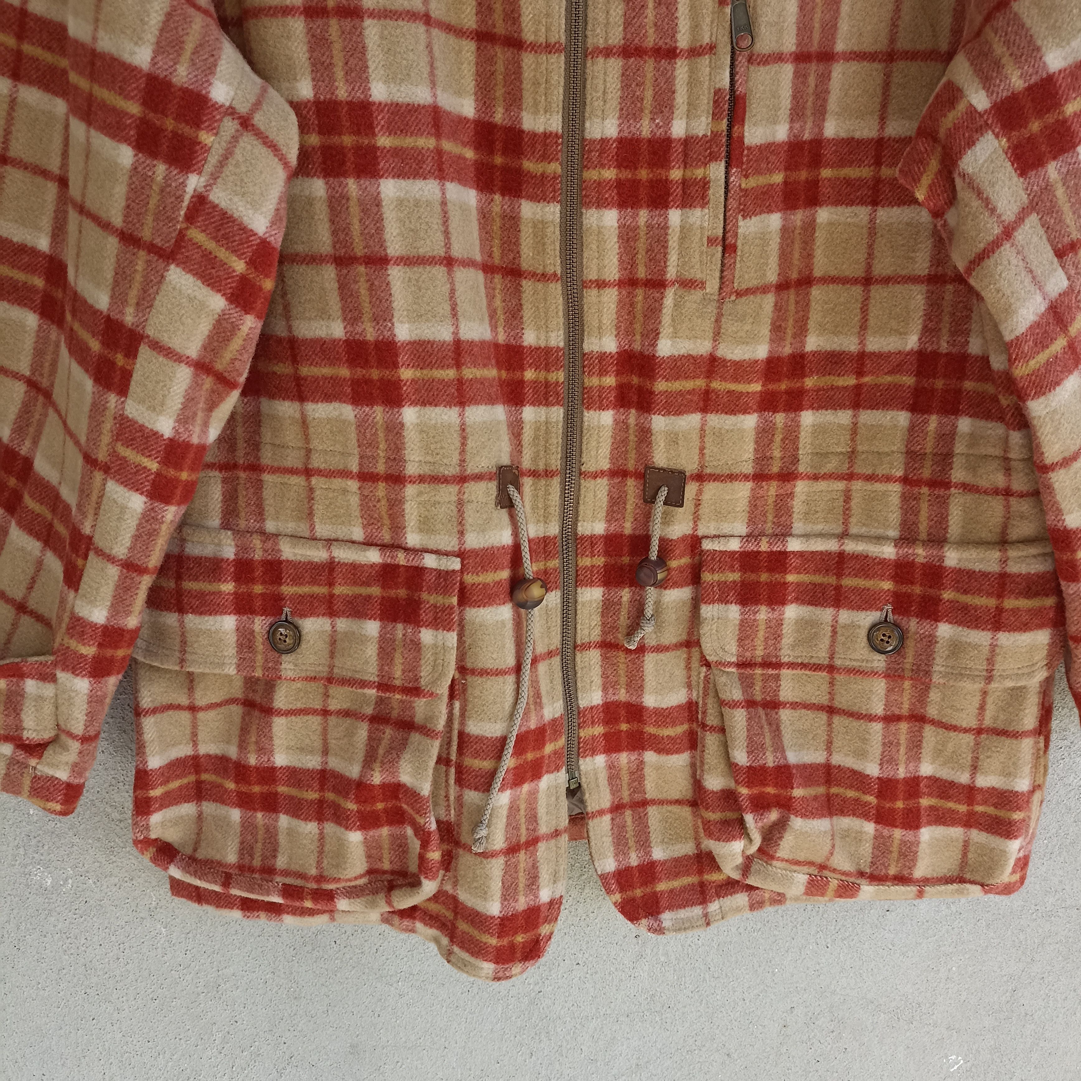 Japanese Brand Maul Ruck Checkered Two Layer Jacket Size US L / EU 52-54 / 3 - 3 Thumbnail
