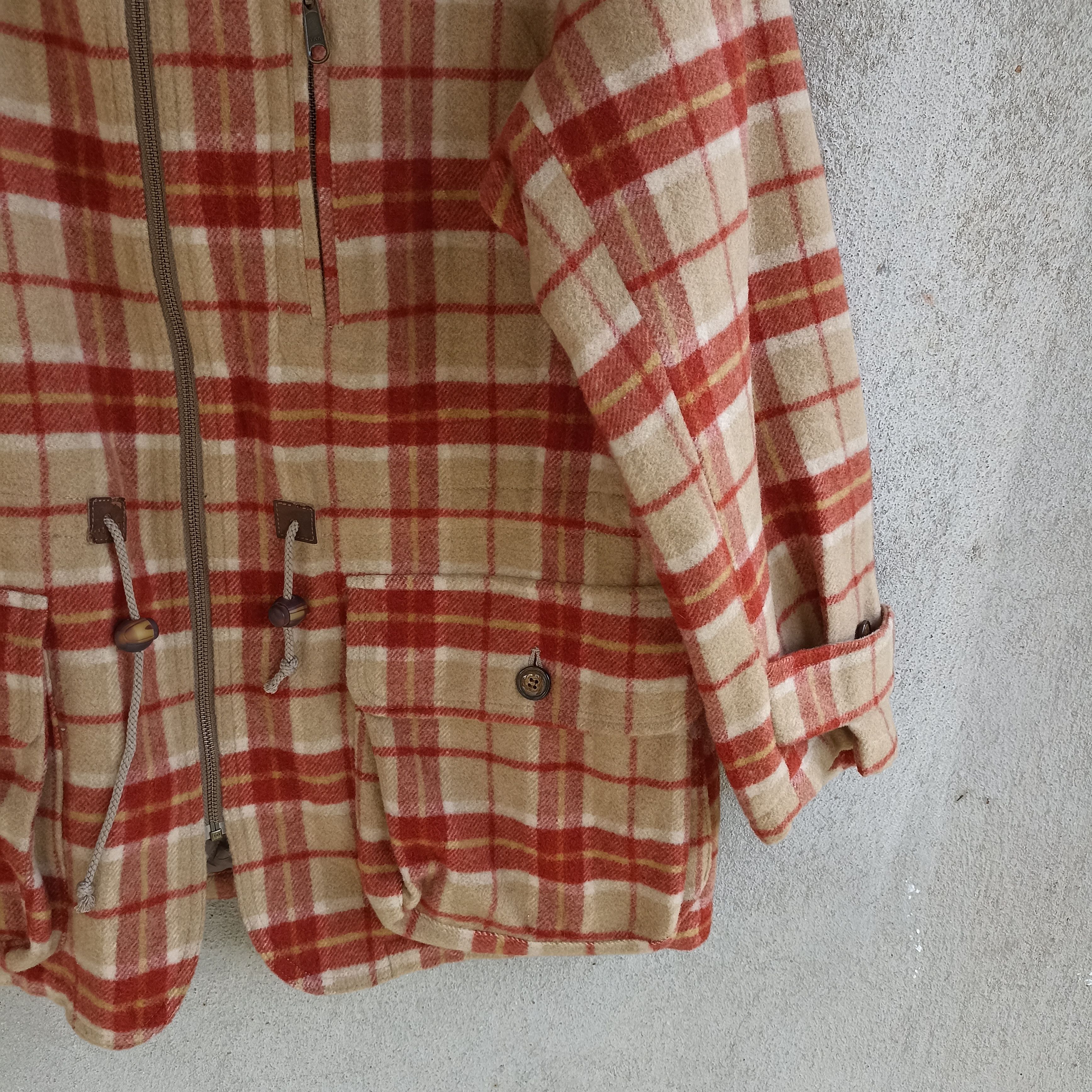 Japanese Brand Maul Ruck Checkered Two Layer Jacket Size US L / EU 52-54 / 3 - 7 Thumbnail