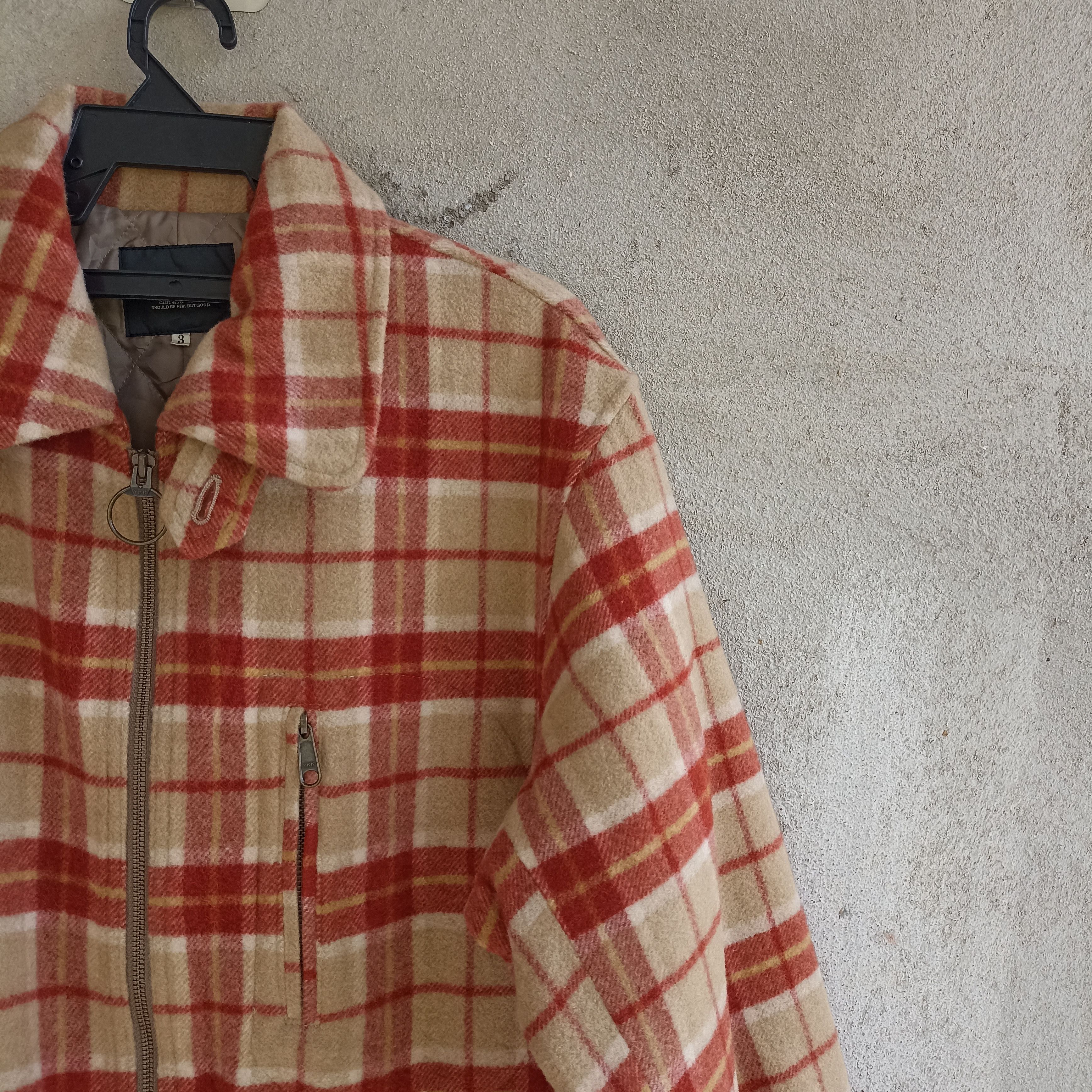 Japanese Brand Maul Ruck Checkered Two Layer Jacket Size US L / EU 52-54 / 3 - 5 Thumbnail