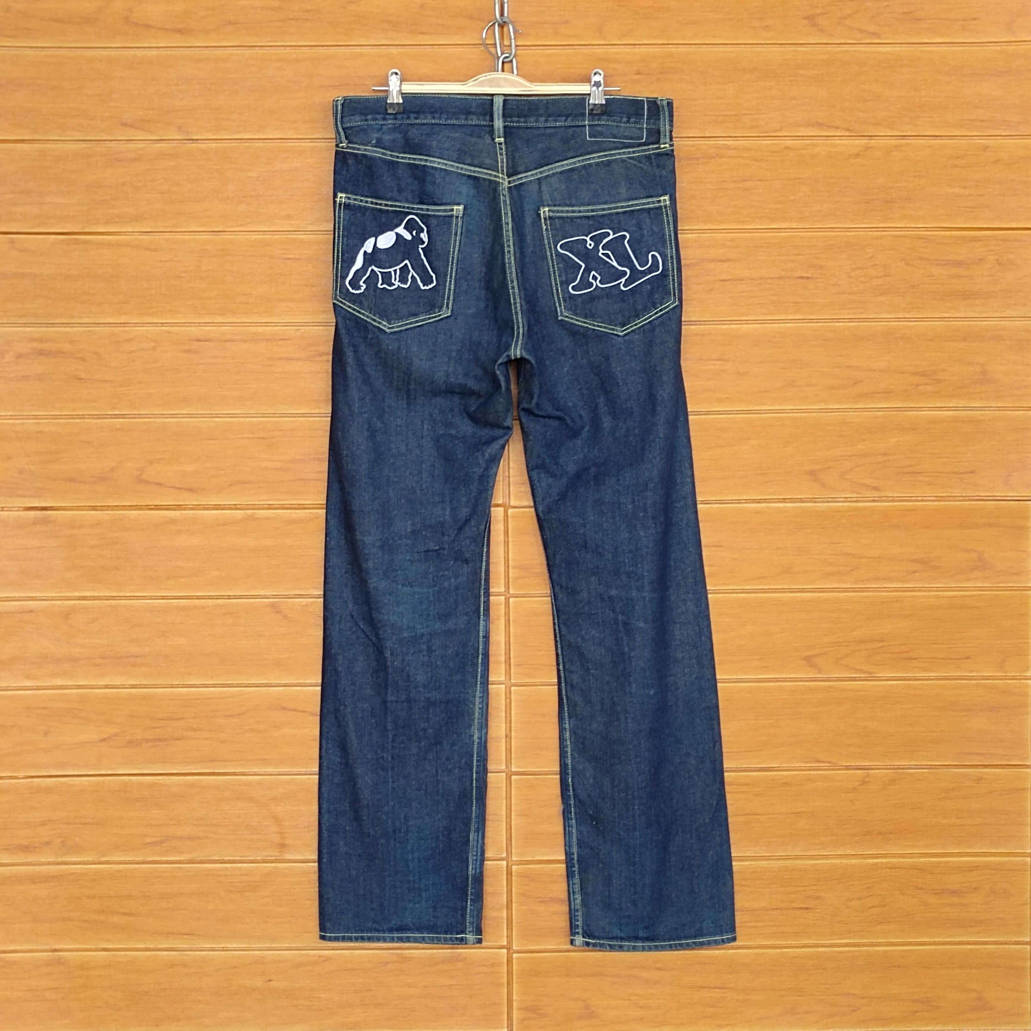 Xlarge XLARGE Logo Back Pocket Straight Cut Denim Jeans Size US 32 / EU 48 - 1 Thumbnail
