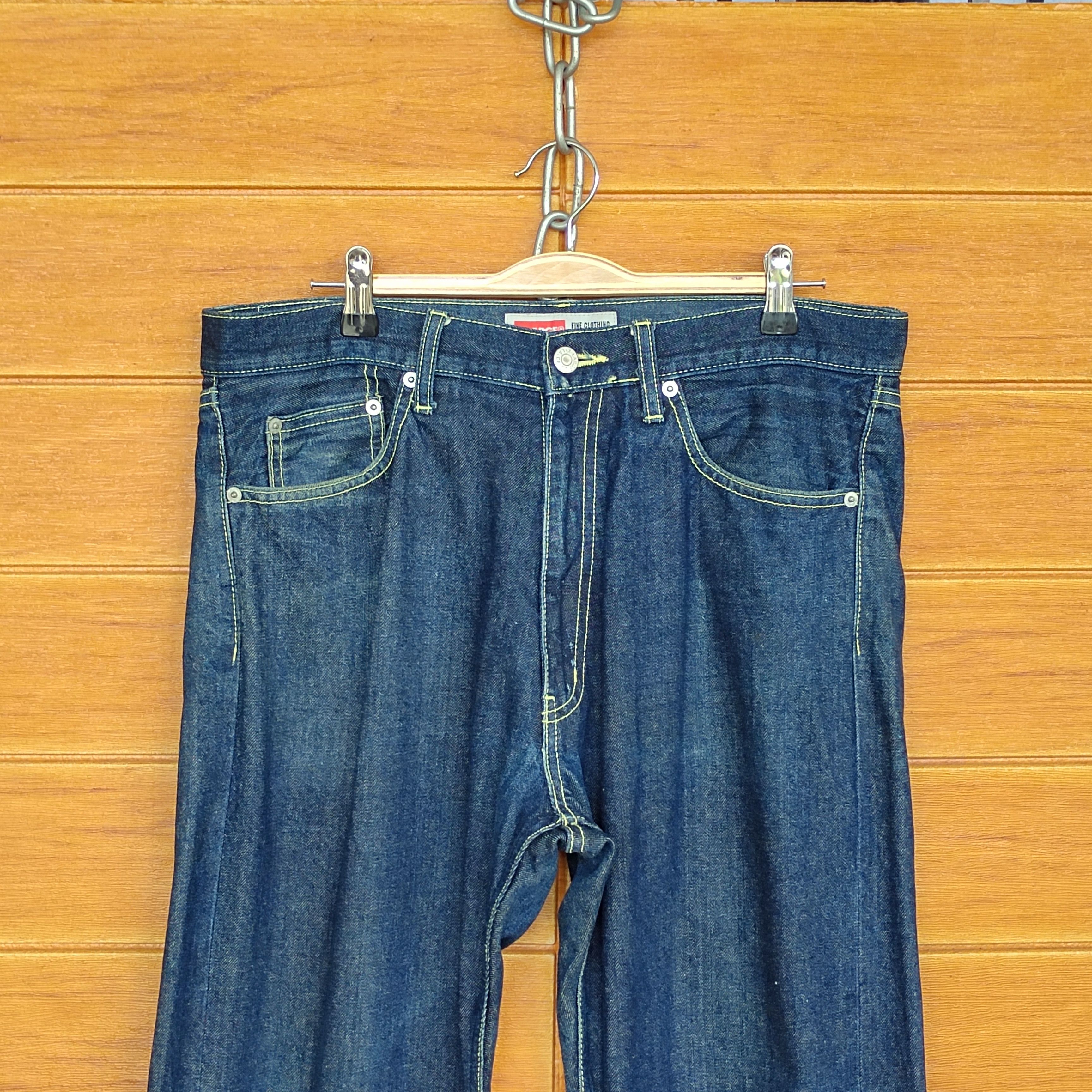 Xlarge XLARGE Logo Back Pocket Straight Cut Denim Jeans Size US 32 / EU 48 - 6 Thumbnail