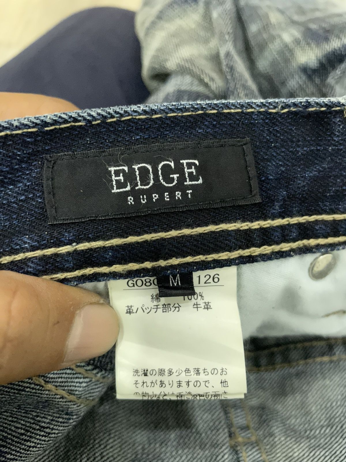 If Six Was Nine × Japanese Brand Japan Brand EDGE RUPERT Jeans Size US 30 / EU 46 - 21 Thumbnail