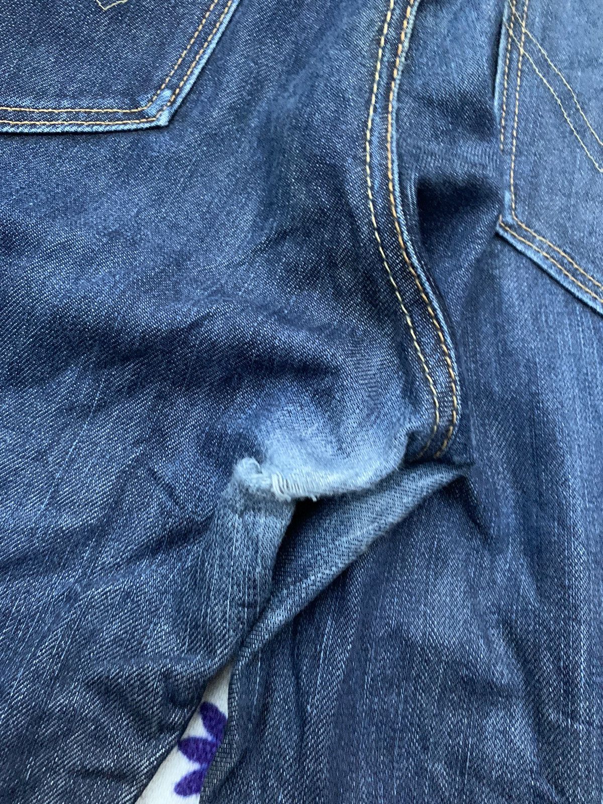 Edwin Edwin Faded Wash Denim Size US 37 - 10 Thumbnail