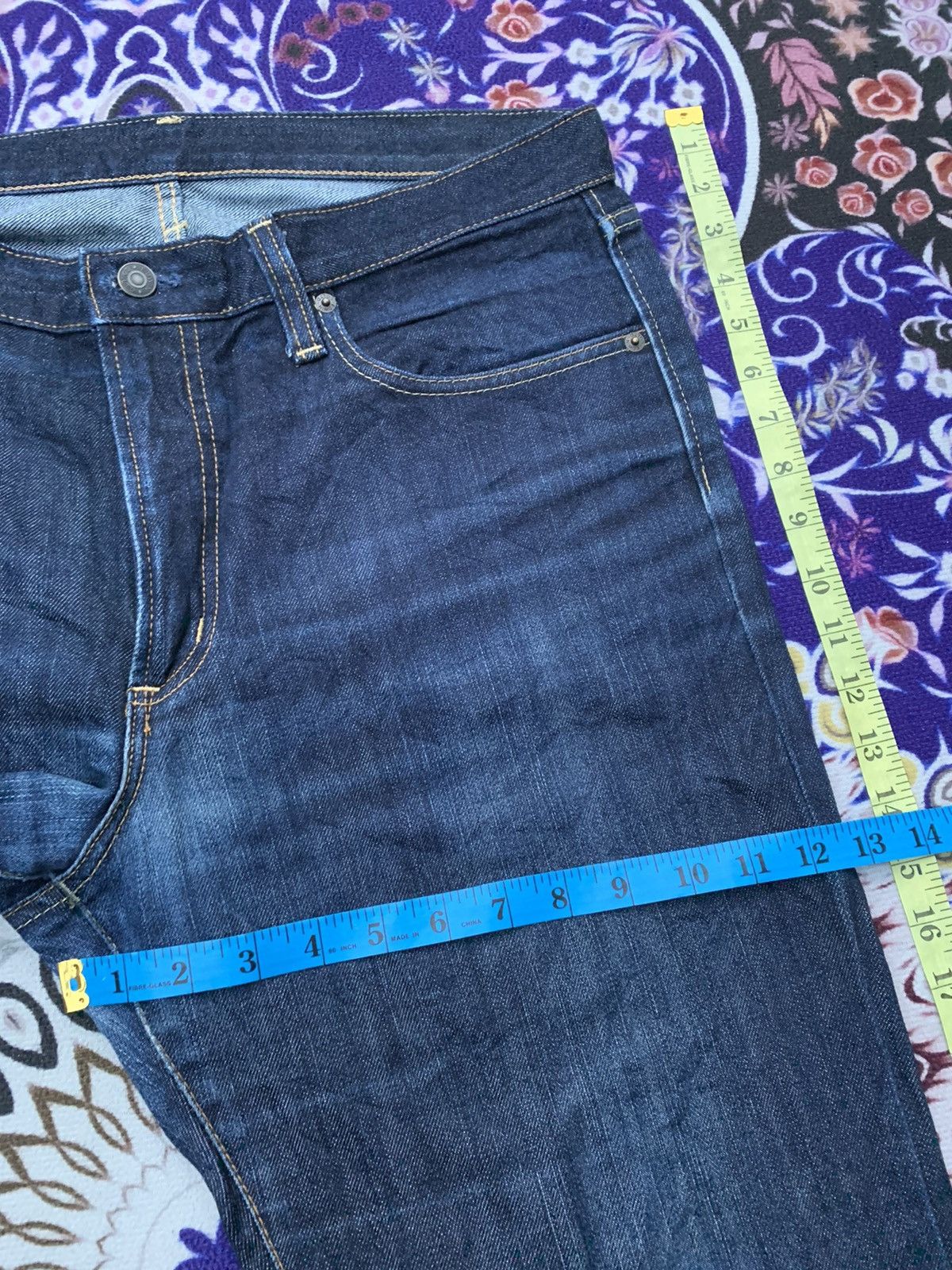 Edwin Edwin Faded Wash Denim Size US 37 - 13 Thumbnail