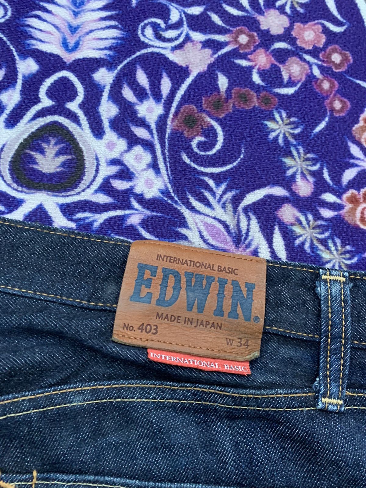 Edwin Edwin Faded Wash Denim Size US 37 - 11 Thumbnail
