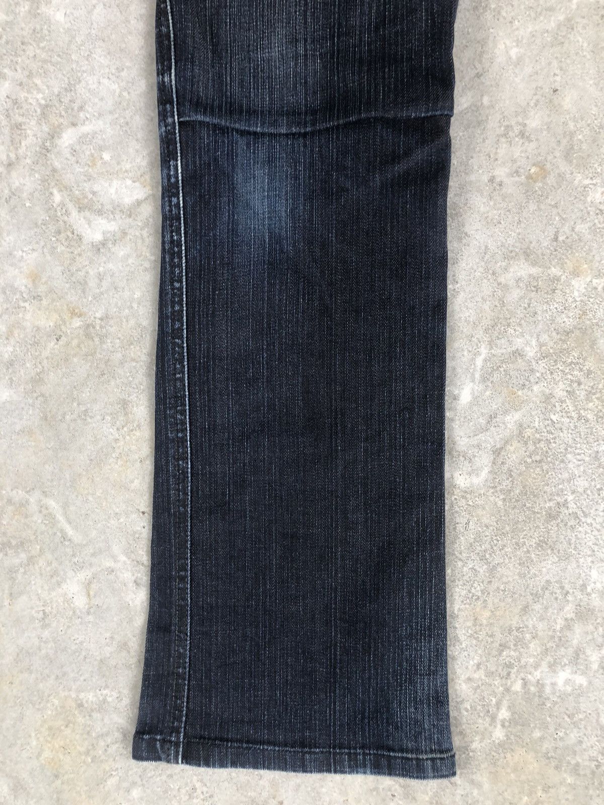 If Six Was Nine Japanese Blue Way Flared Jeans Distressed Jeans Size US 29 - 6 Thumbnail