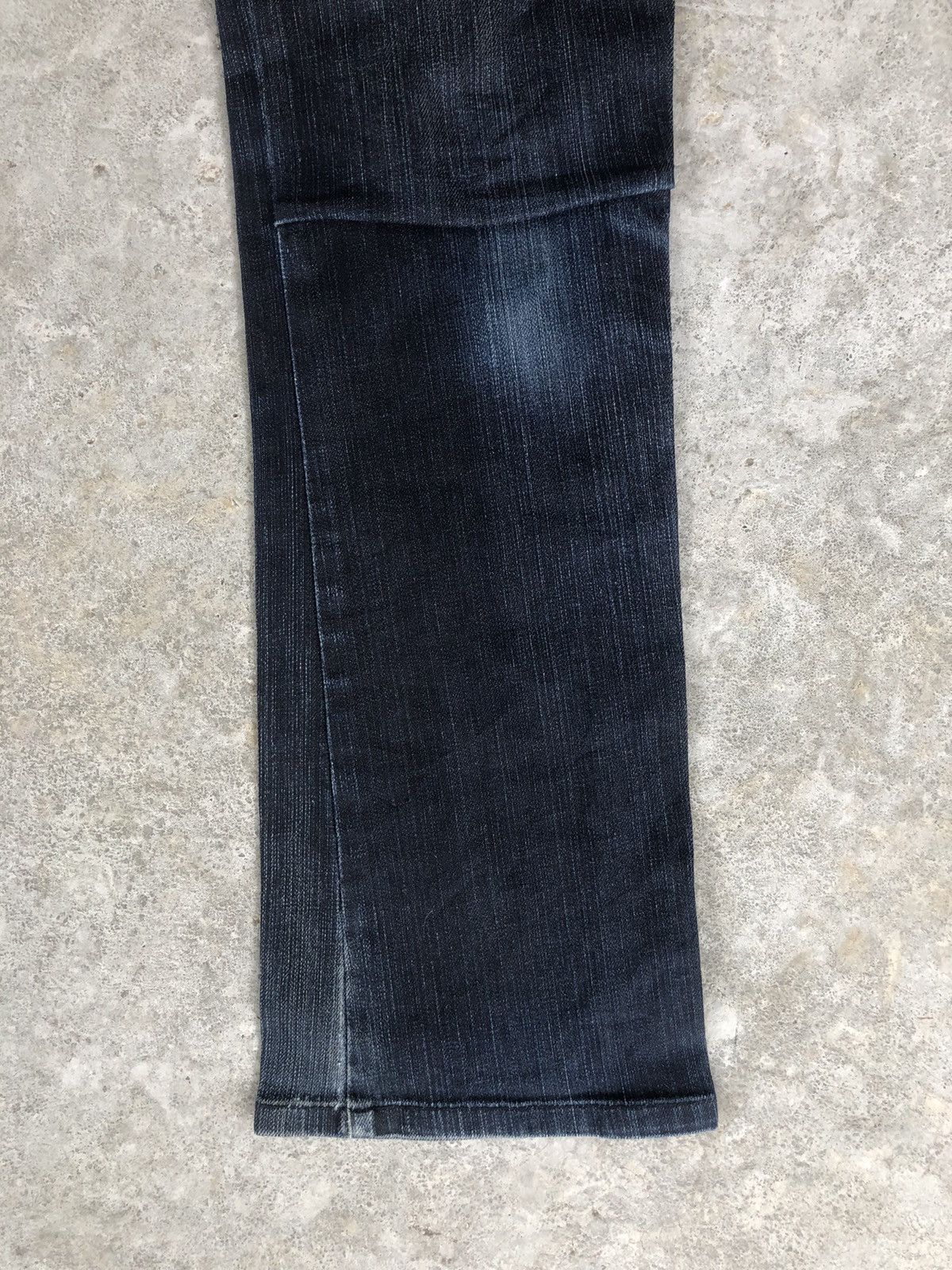 If Six Was Nine Japanese Blue Way Flared Jeans Distressed Jeans Size US 29 - 7 Thumbnail
