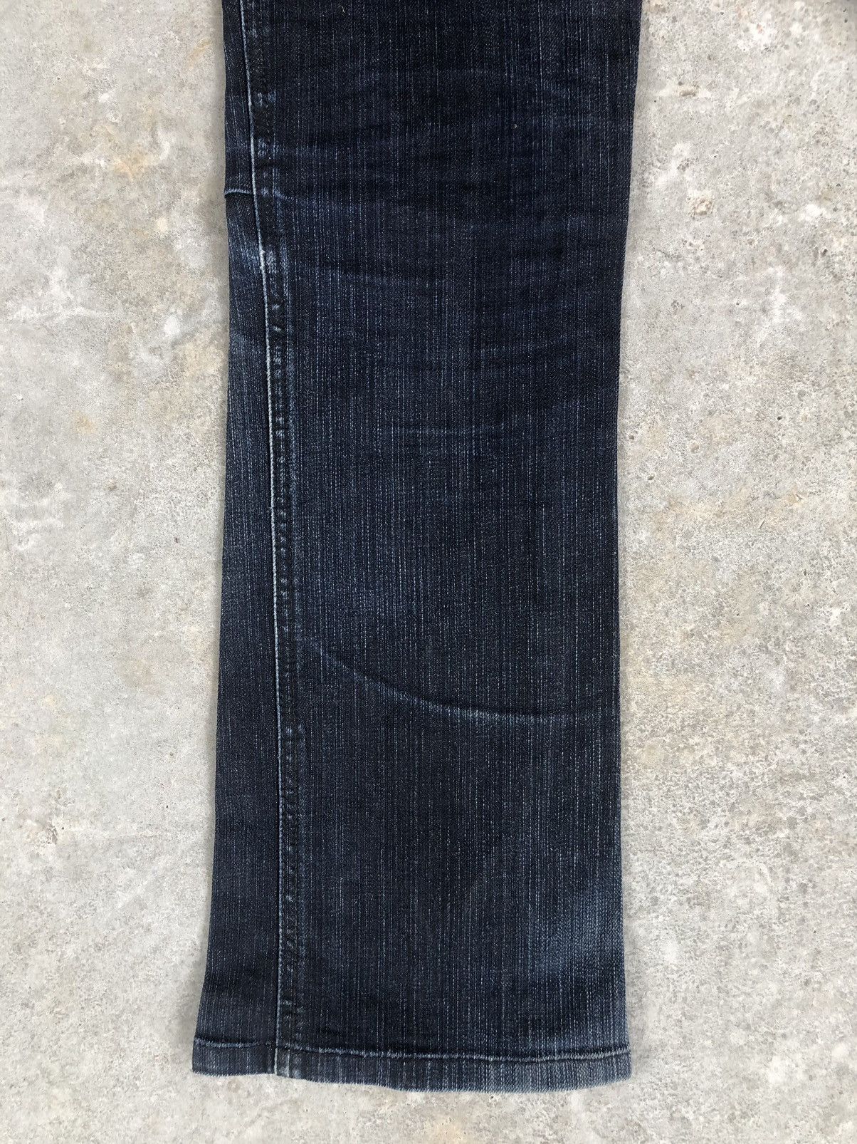 If Six Was Nine Japanese Blue Way Flared Jeans Distressed Jeans Size US 29 - 11 Thumbnail