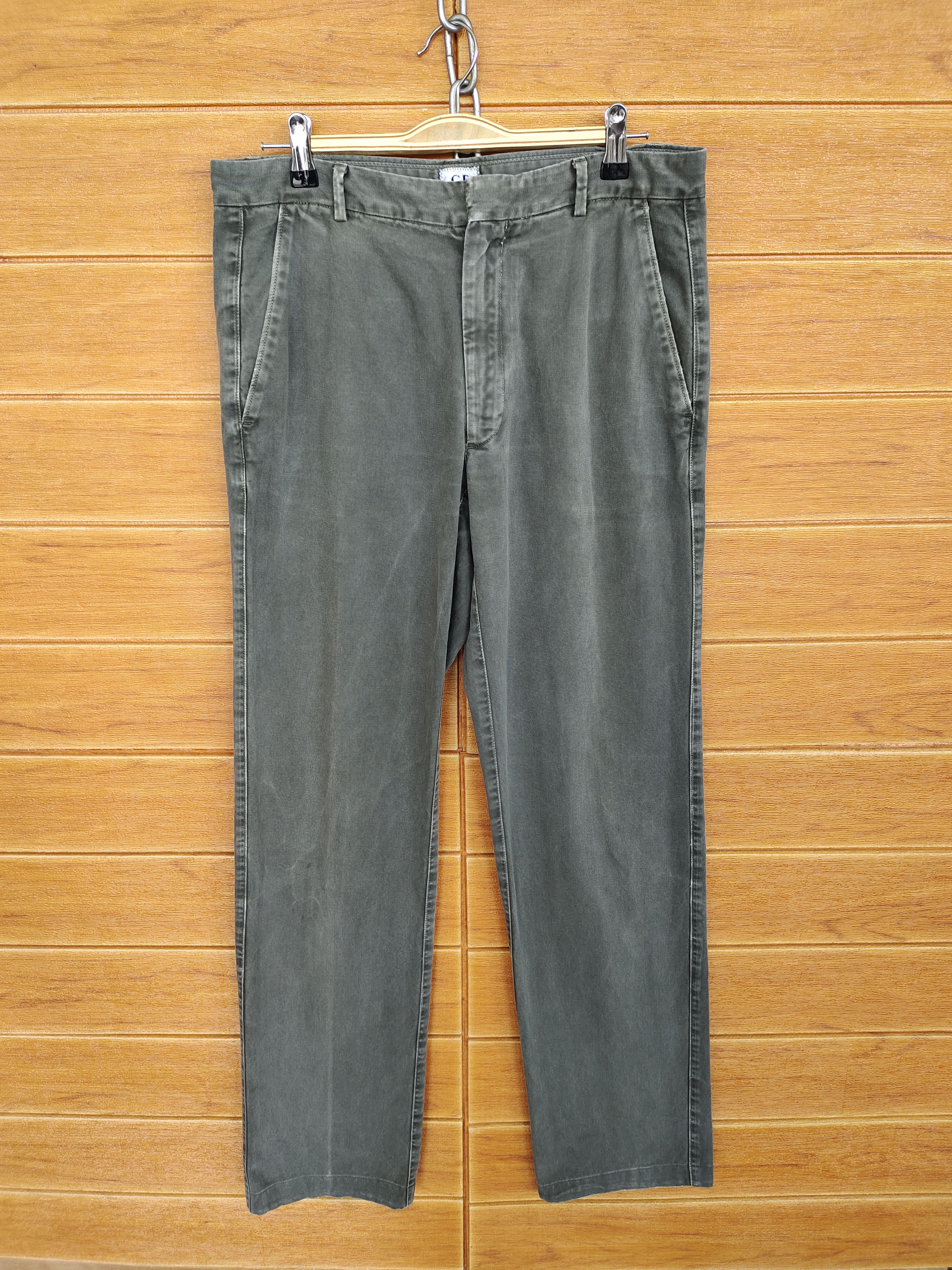 C.P. Company Vintage C.P COMPANY Olive Green Chinos Pants Size US 32 / EU 48 - 2 Thumbnail