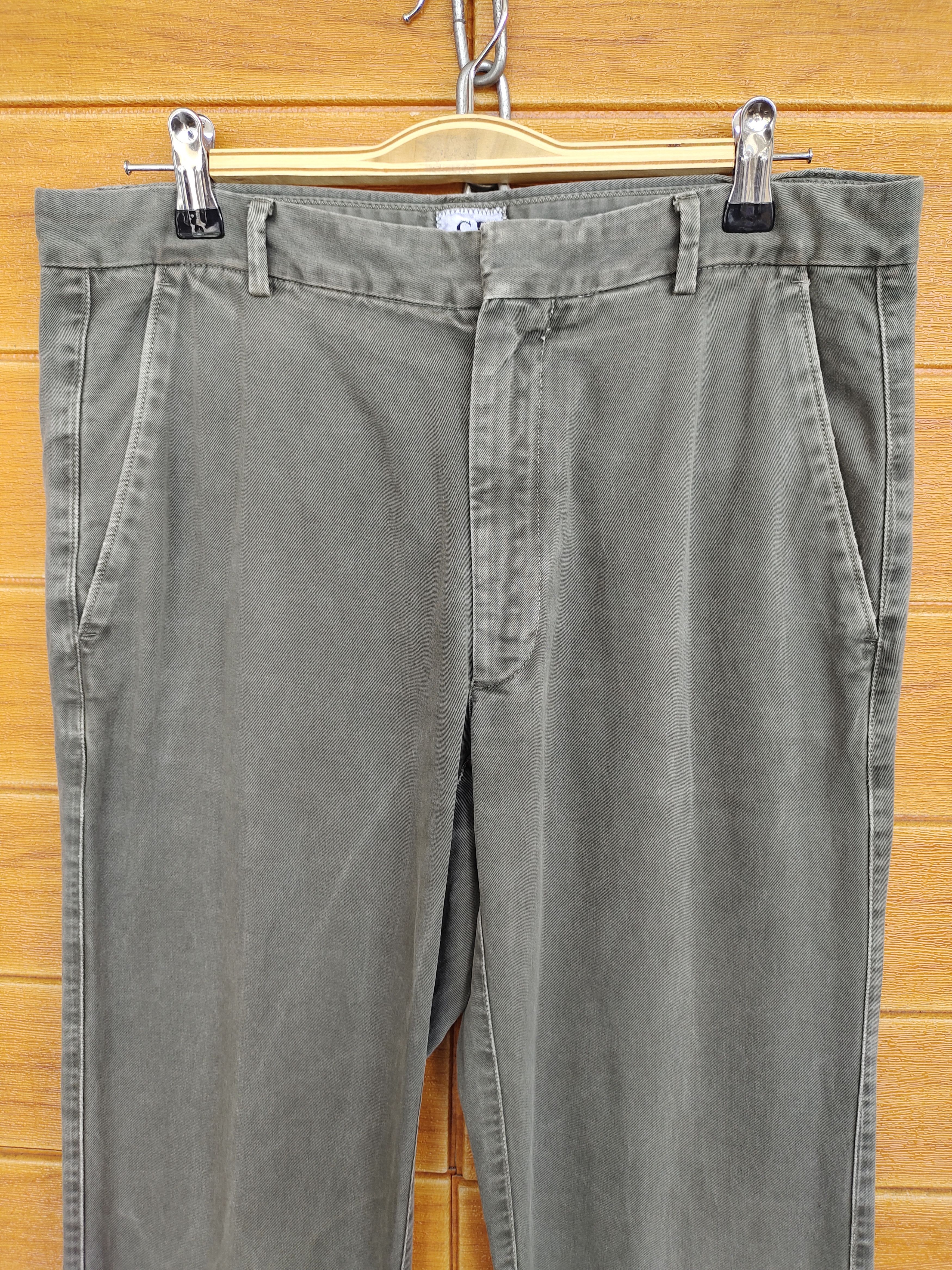 C.P. Company Vintage C.P COMPANY Olive Green Chinos Pants Size US 32 / EU 48 - 3 Thumbnail