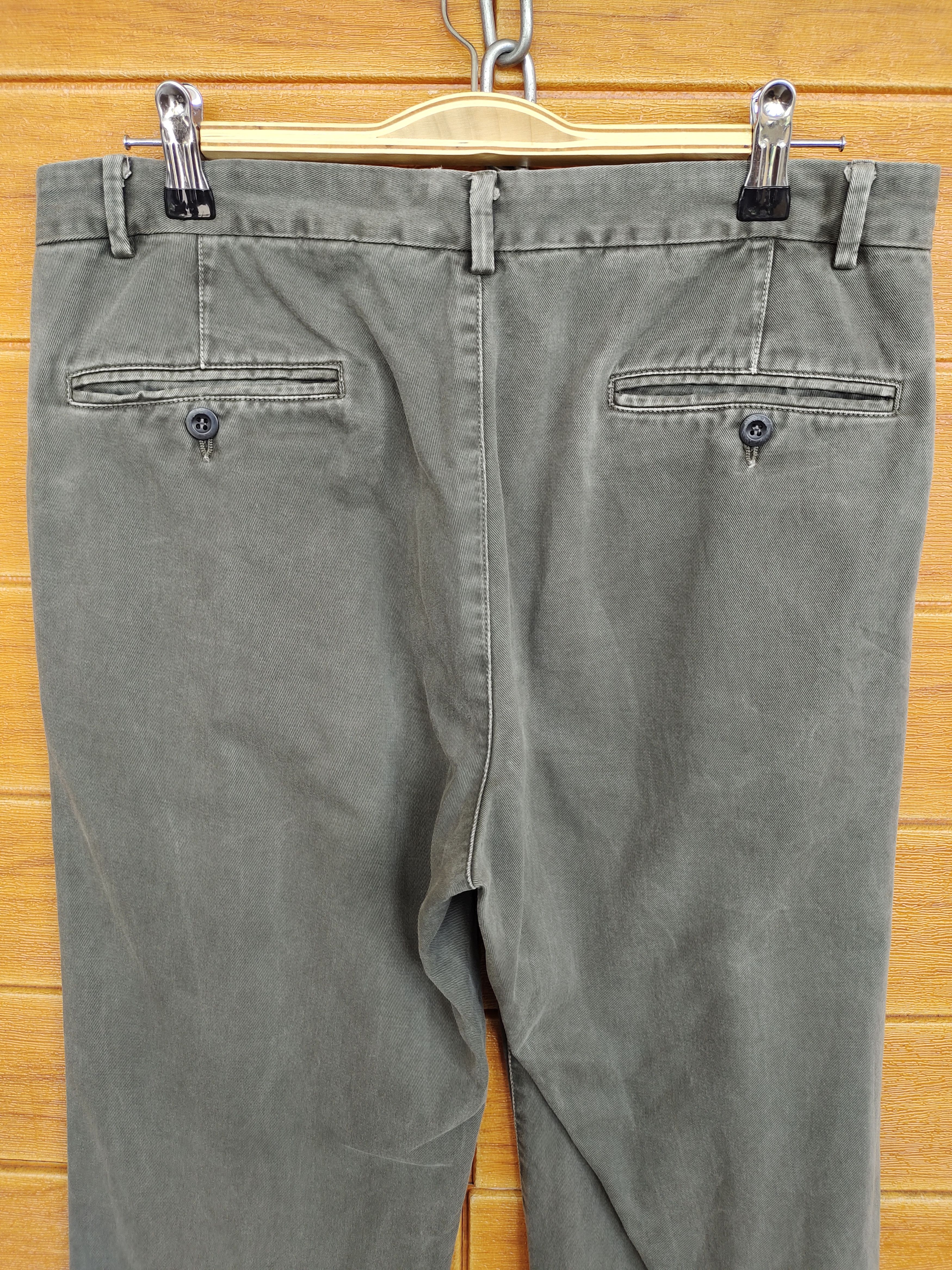 C.P. Company Vintage C.P COMPANY Olive Green Chinos Pants Size US 32 / EU 48 - 9 Thumbnail
