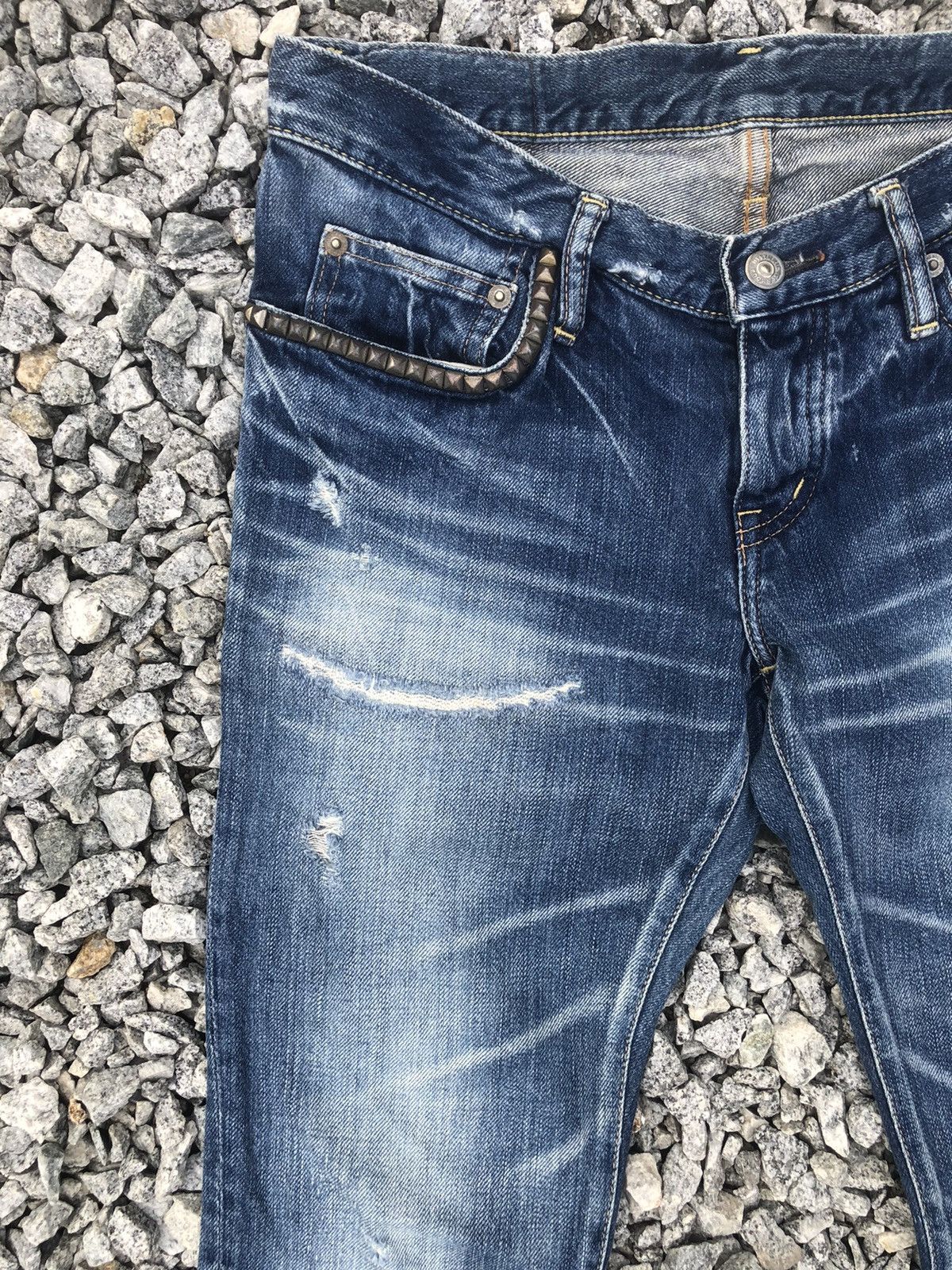 Hysteric Glamour Hysteric Glamour Distressed Jeans Size 30" / US 8 / IT 44 - 4 Thumbnail