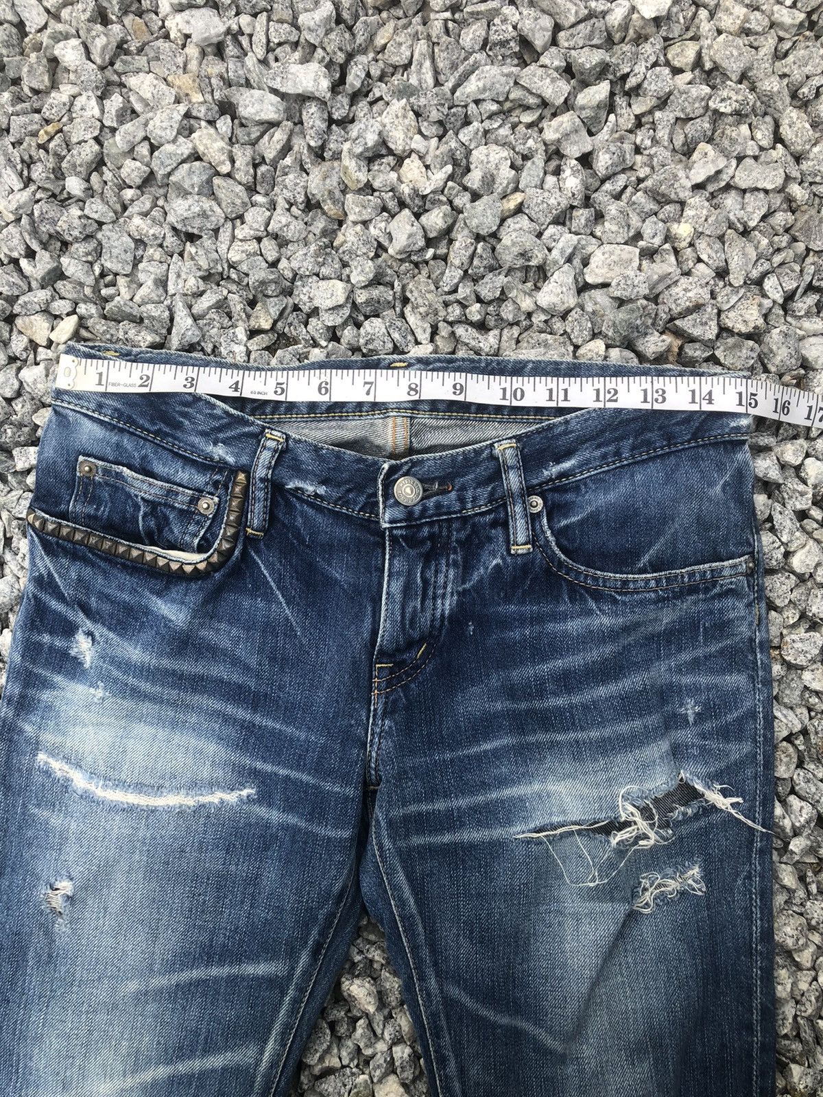 Hysteric Glamour Hysteric Glamour Distressed Jeans Size 30" / US 8 / IT 44 - 16 Thumbnail