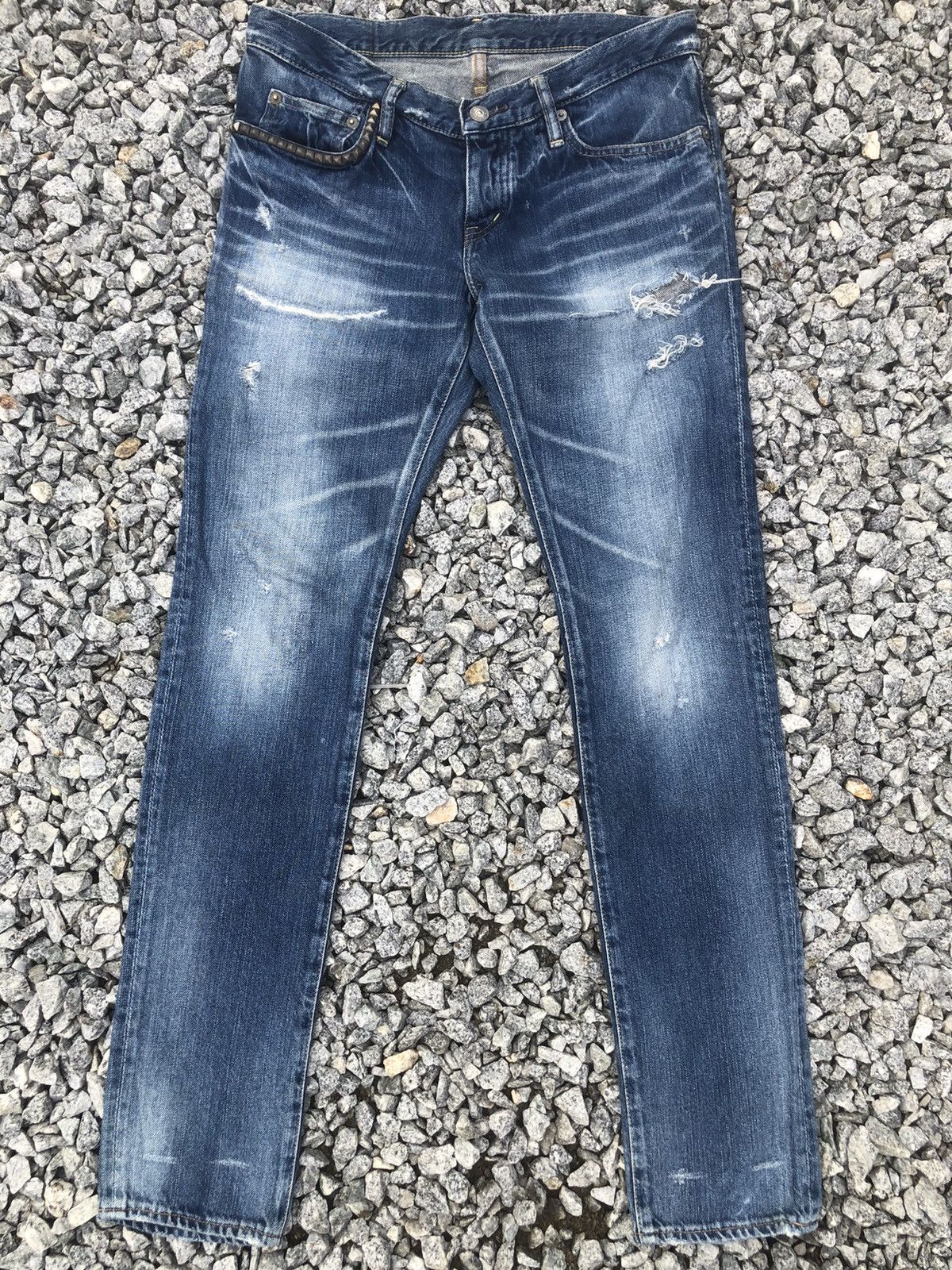 Hysteric Glamour Hysteric Glamour Distressed Jeans Size 30" / US 8 / IT 44 - 1 Thumbnail