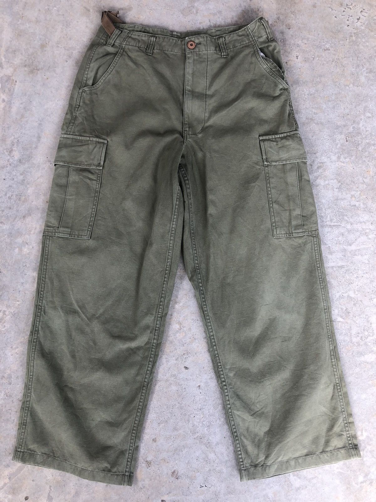vintage air force baggy cargo pants tactical multipocket