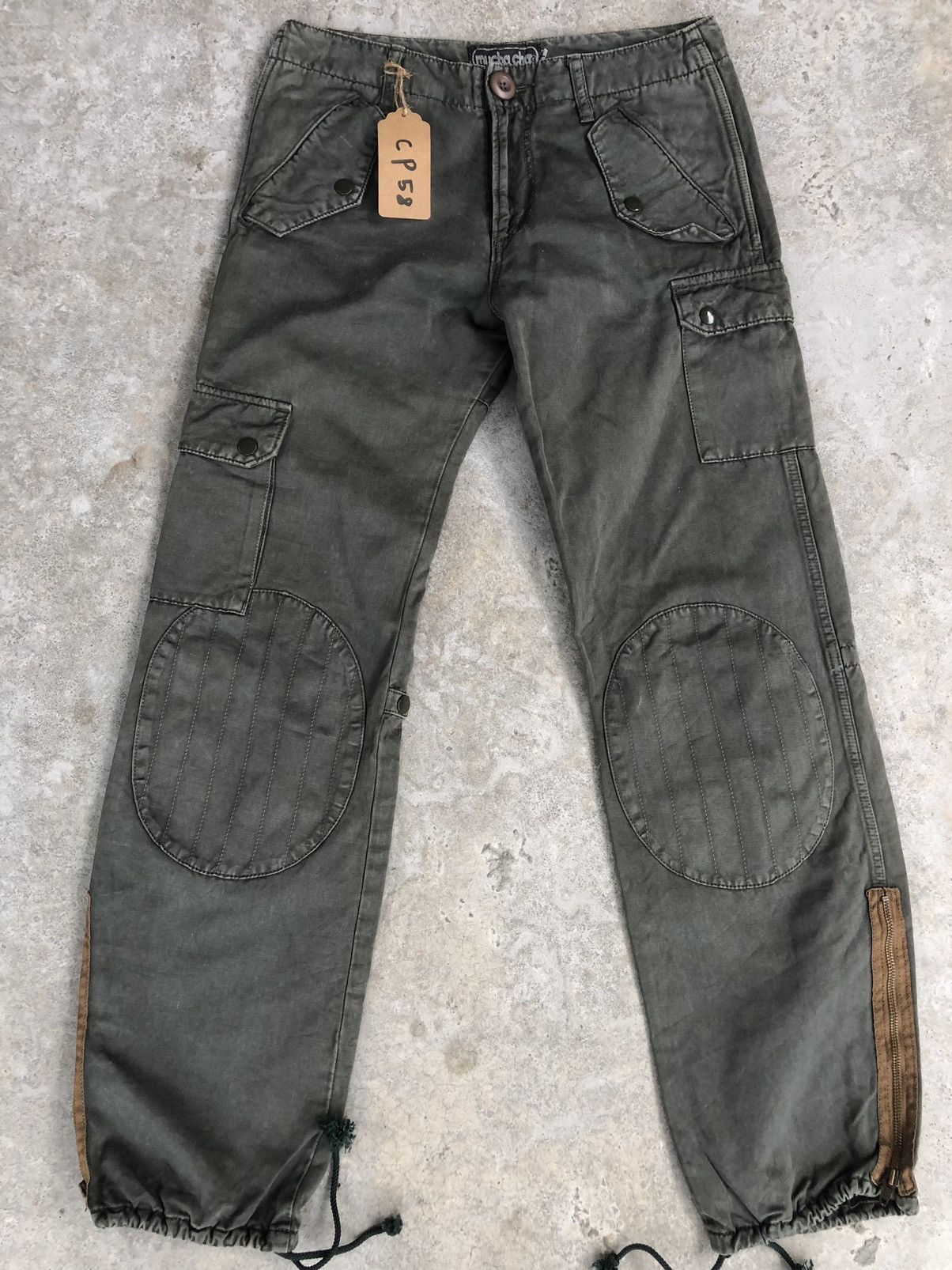 Japanese Brand Muchacha Cargo Pants Tactical Multipocket Japan Size US 29 - 1 Thumbnail