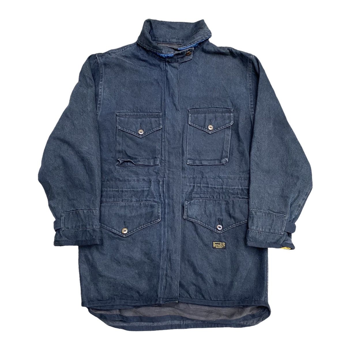 Valentino Vintage Valentino Quarter Masters Corps Field Denim Jacket Size US M / EU 48-50 / 2 - 2 Thumbnail