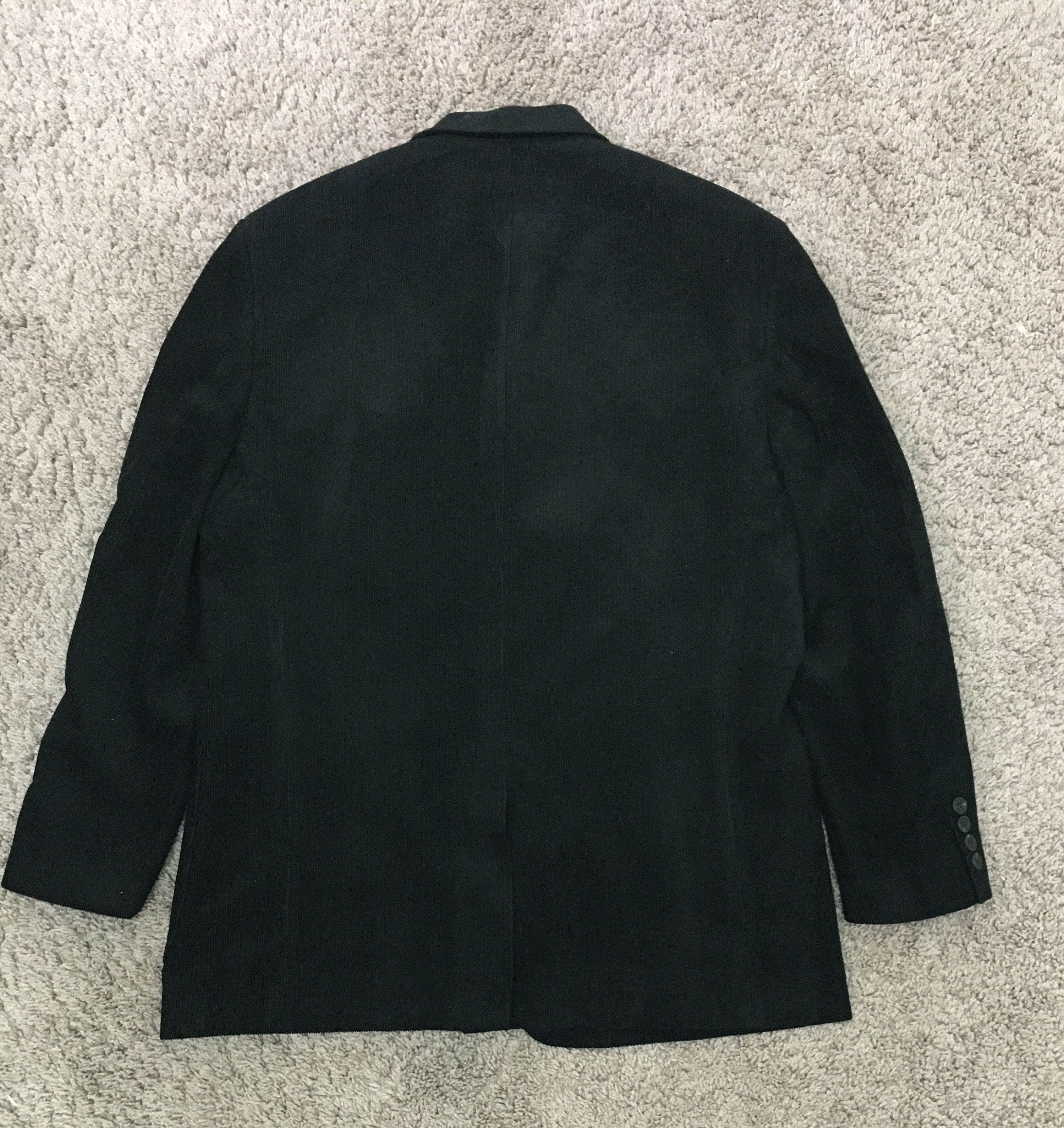 Japanese Brand black curduroy jacket Size US L / EU 52-54 / 3 - 5 Thumbnail