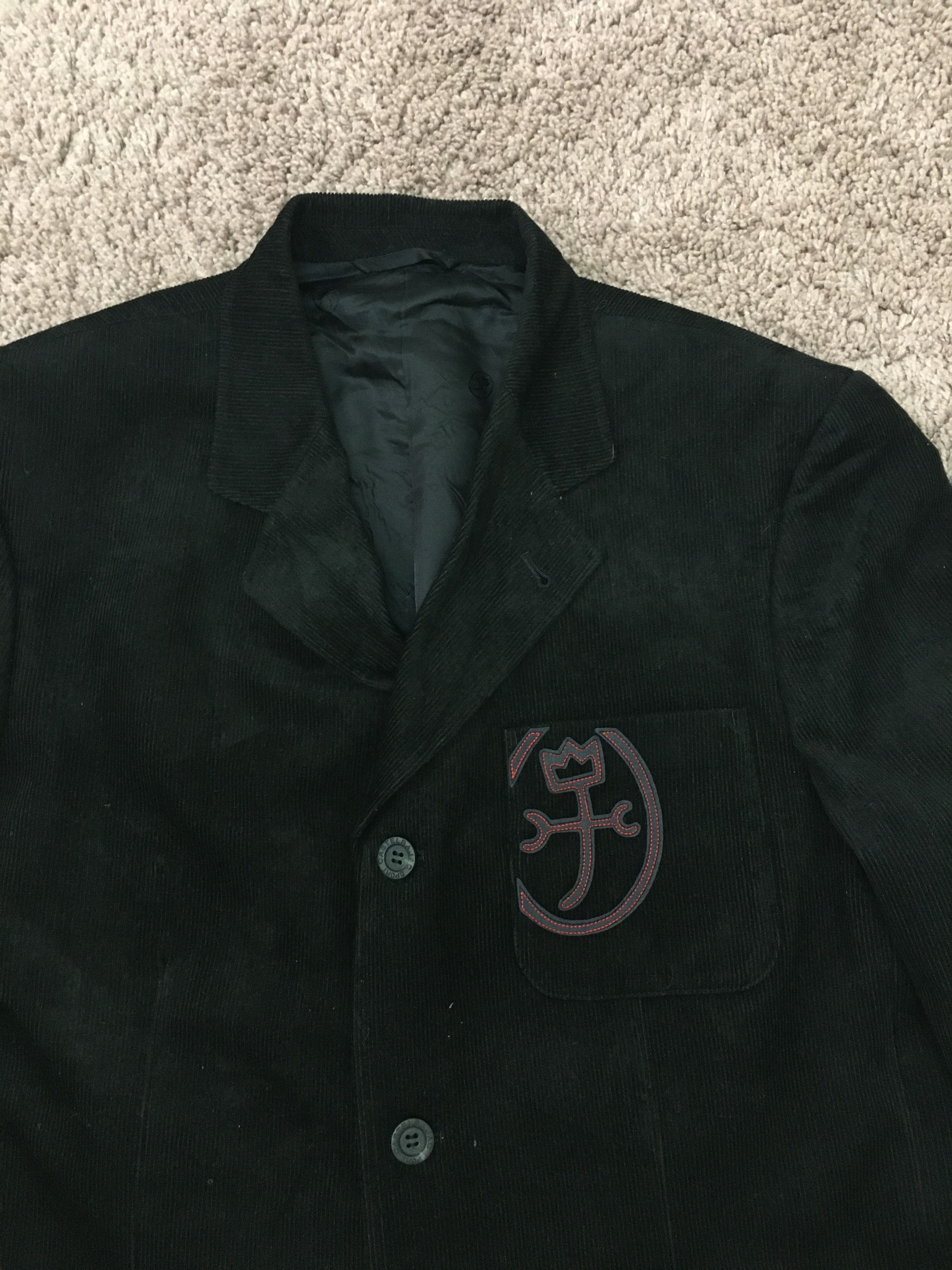 Japanese Brand black curduroy jacket Size US L / EU 52-54 / 3 - 2 Thumbnail