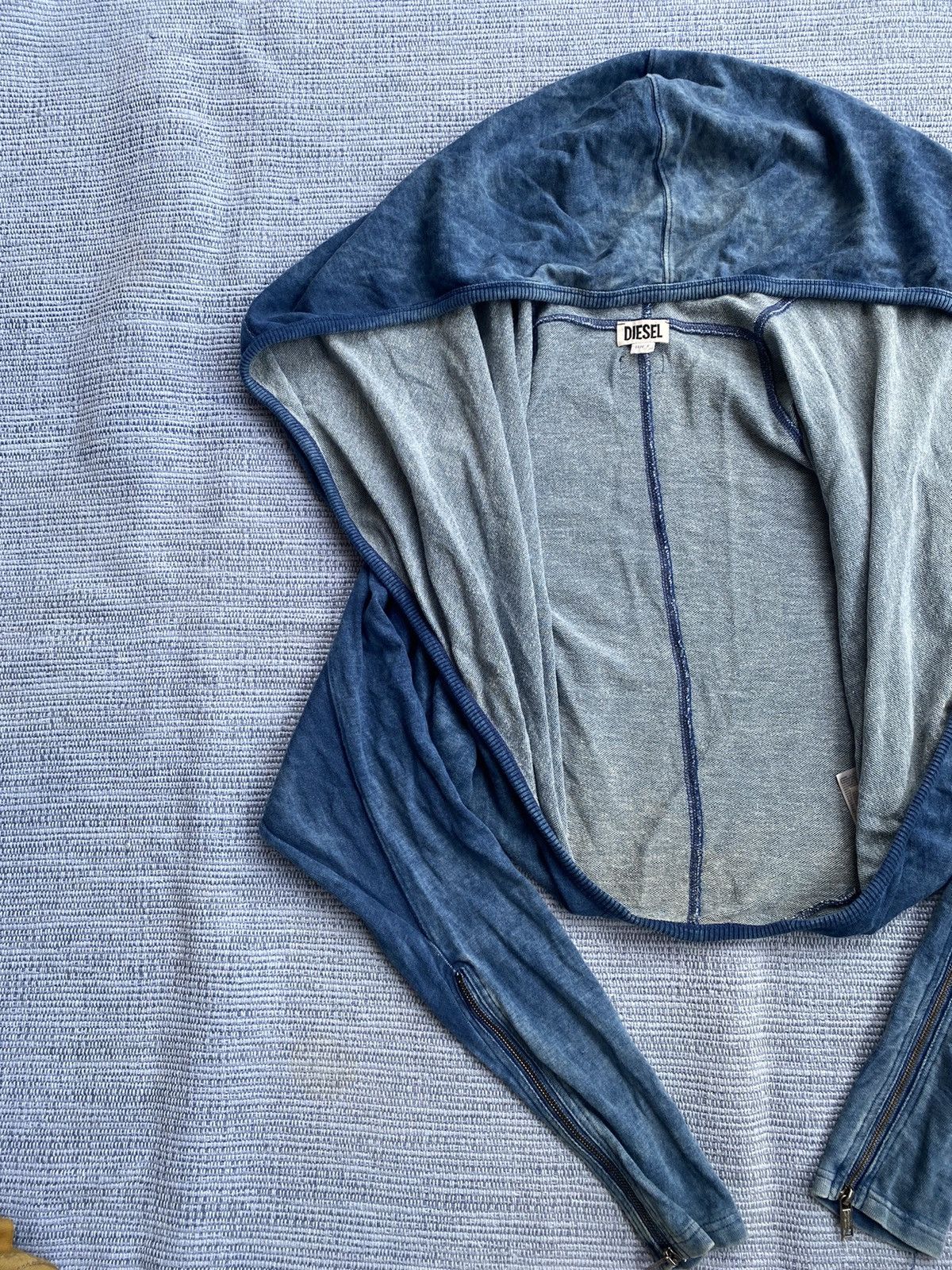 Diesel oversized cropped hoodie cardigan Size S / US 4 / IT 40 - 5 Thumbnail