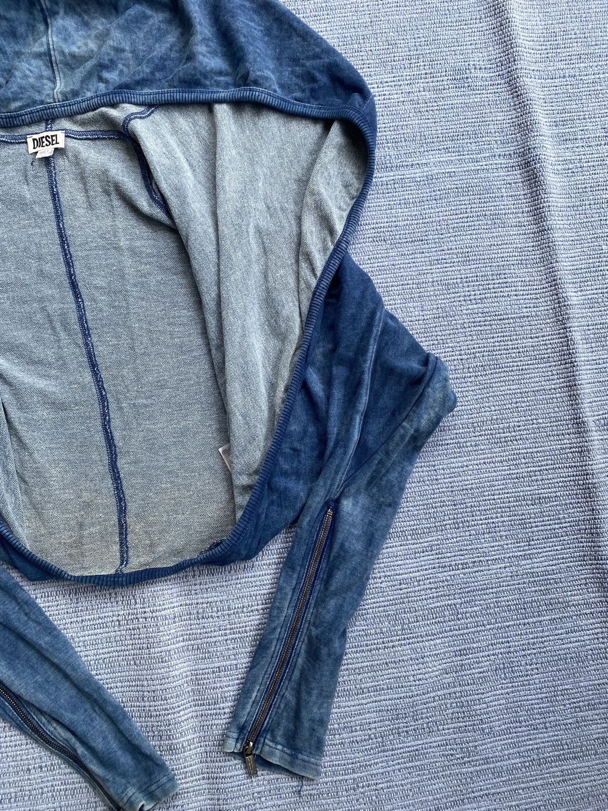 Diesel oversized cropped hoodie cardigan Size S / US 4 / IT 40 - 4 Thumbnail