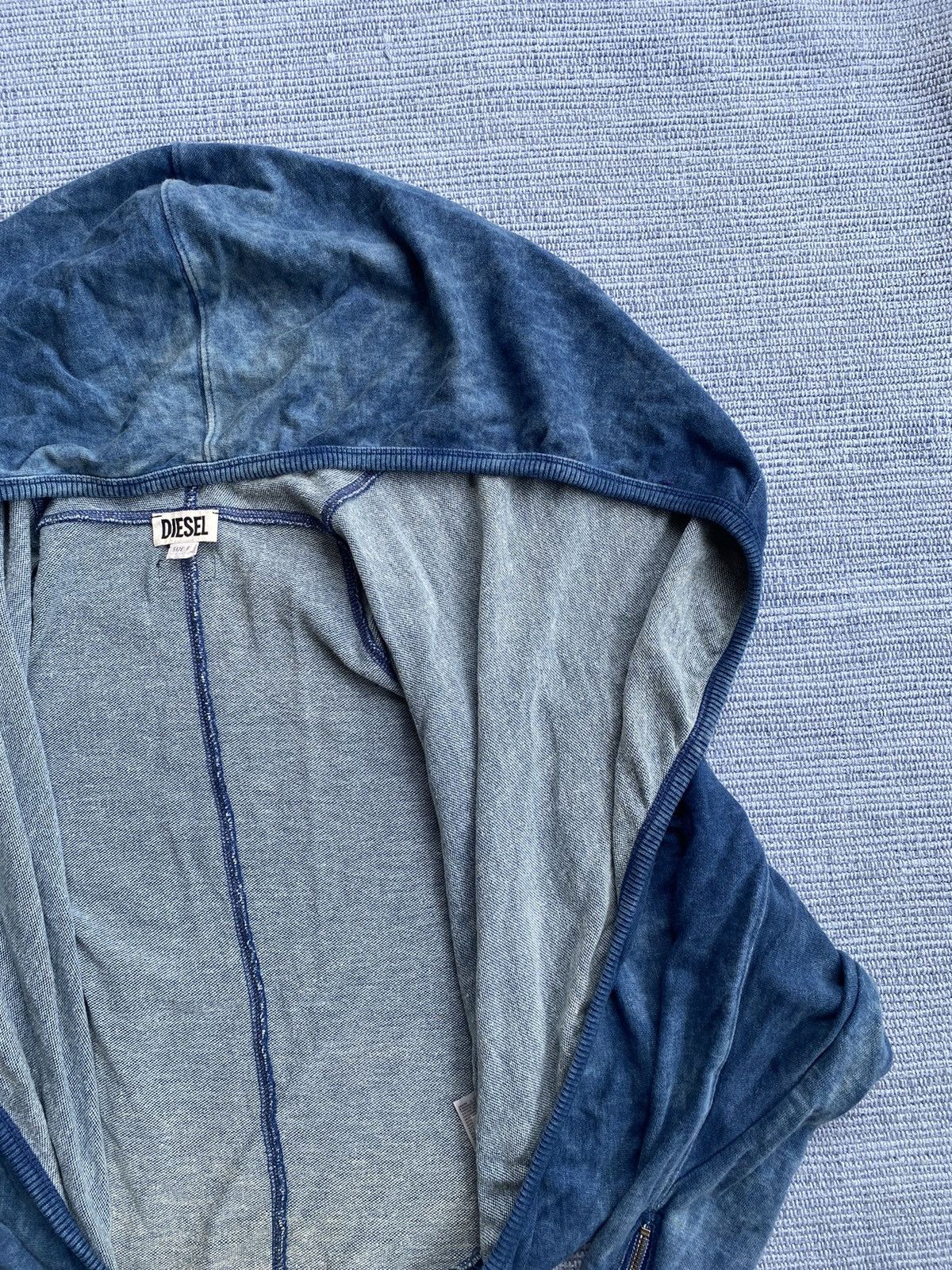 Diesel oversized cropped hoodie cardigan Size S / US 4 / IT 40 - 3 Thumbnail