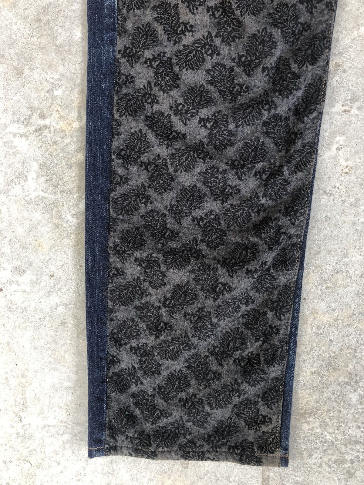 Comme des Garcons COMME des GARCONS HOMME Double Side Jeans Blanket Distressed Size US 31 - 6 Thumbnail