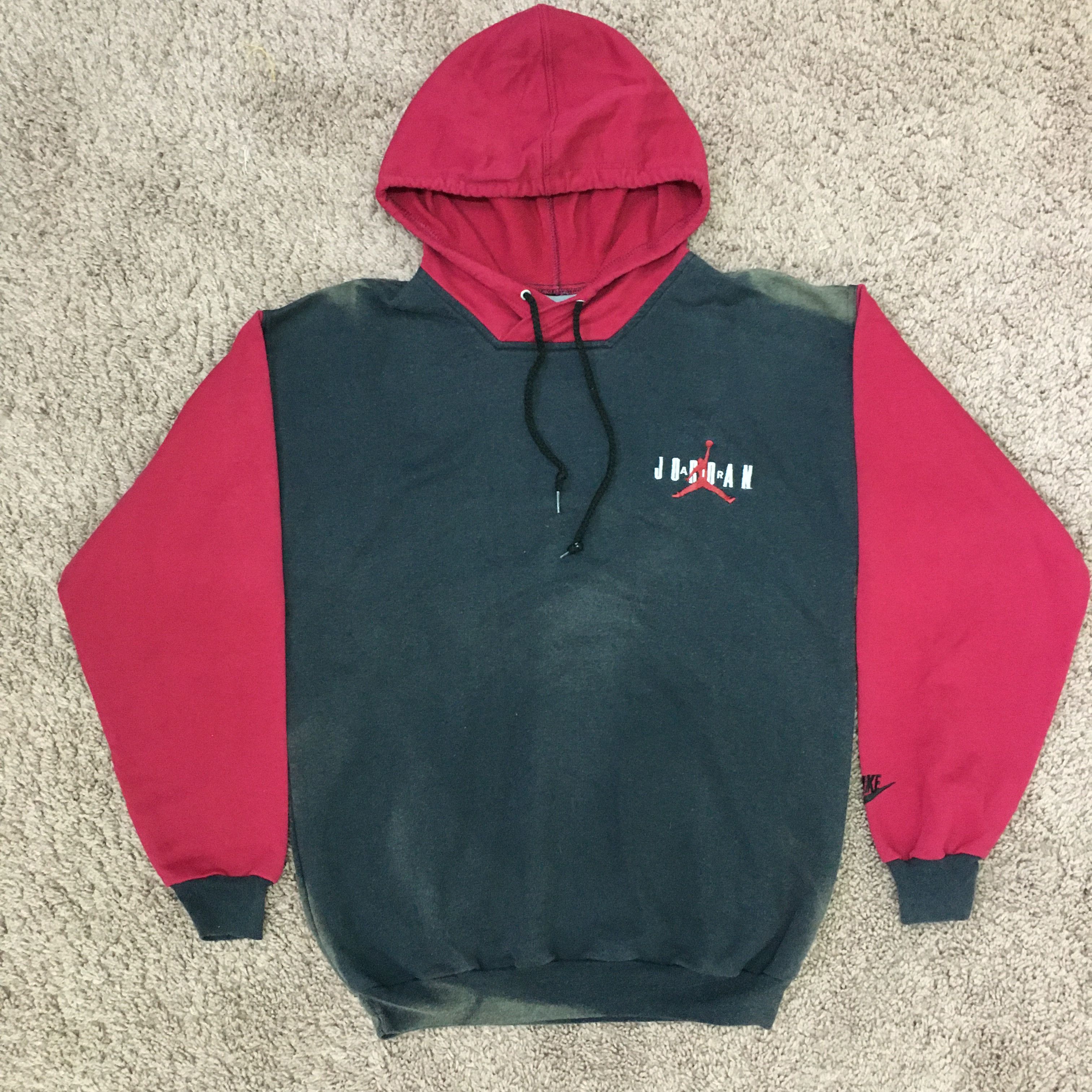 image of Jordan Nike Vintage Nike Air Jordan Hoodie in Faded, Men's (Size Small)