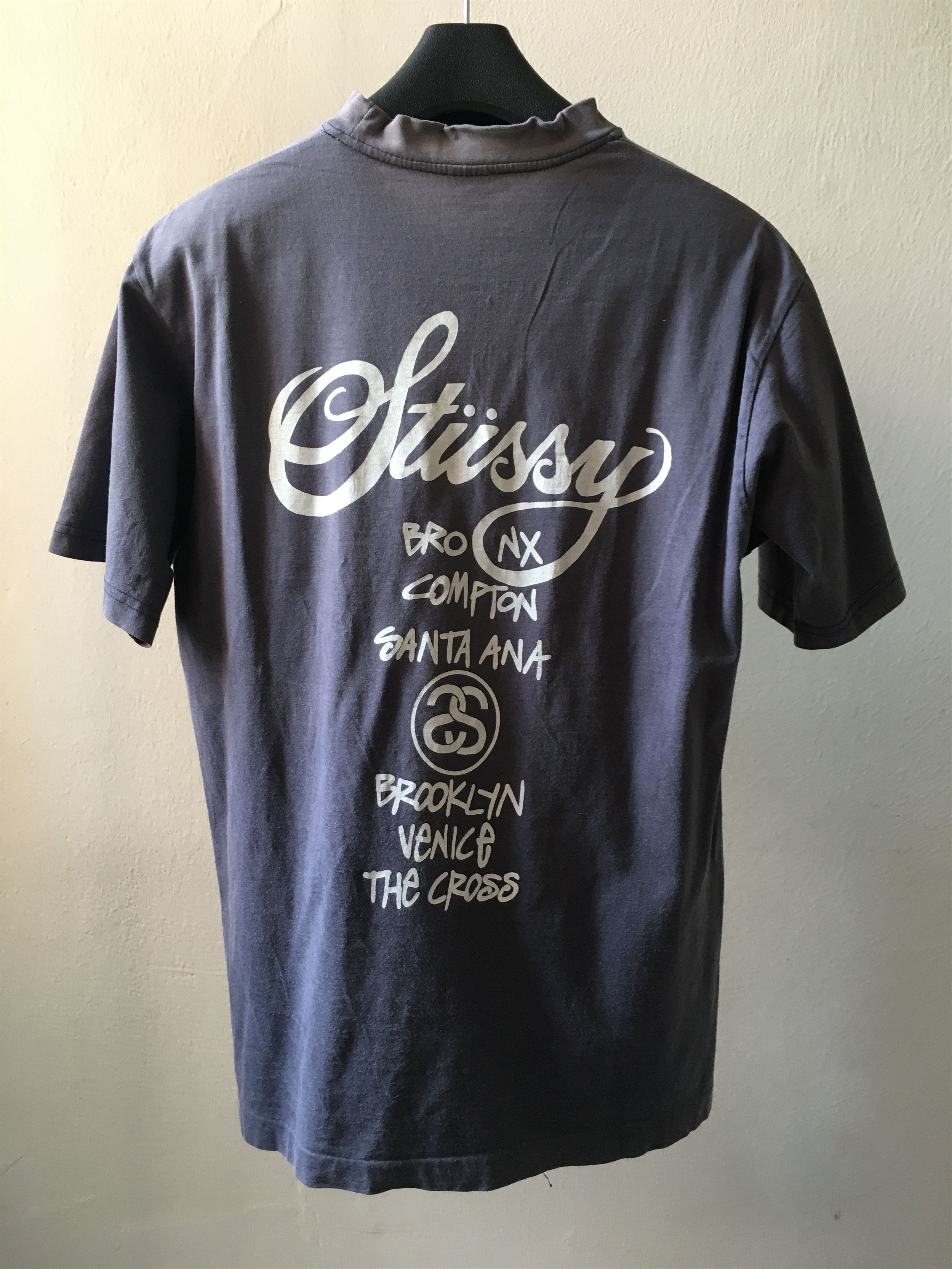 Stussy vintage stussy tee Size US L / EU 52-54 / 3 - 4 Thumbnail