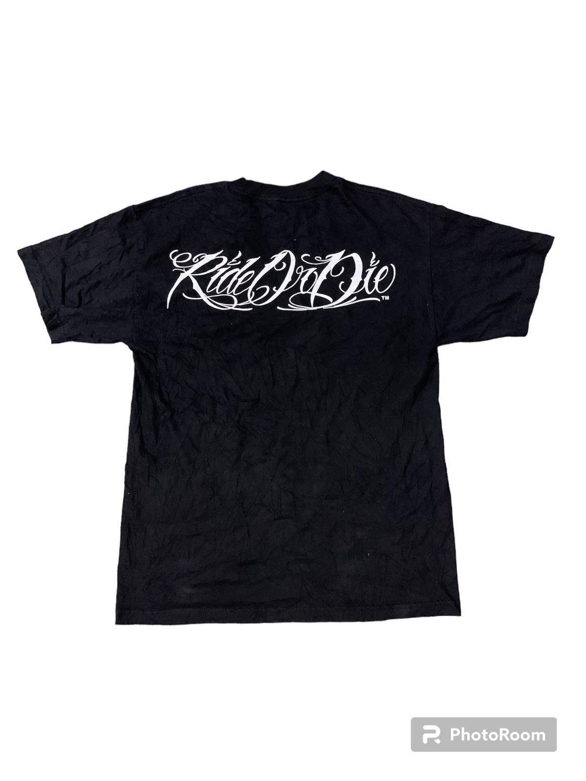 Affliction Nice Graphics Overprint Ride To Die T Shirt Size US M / EU 48-50 / 2 - 2 Thumbnail
