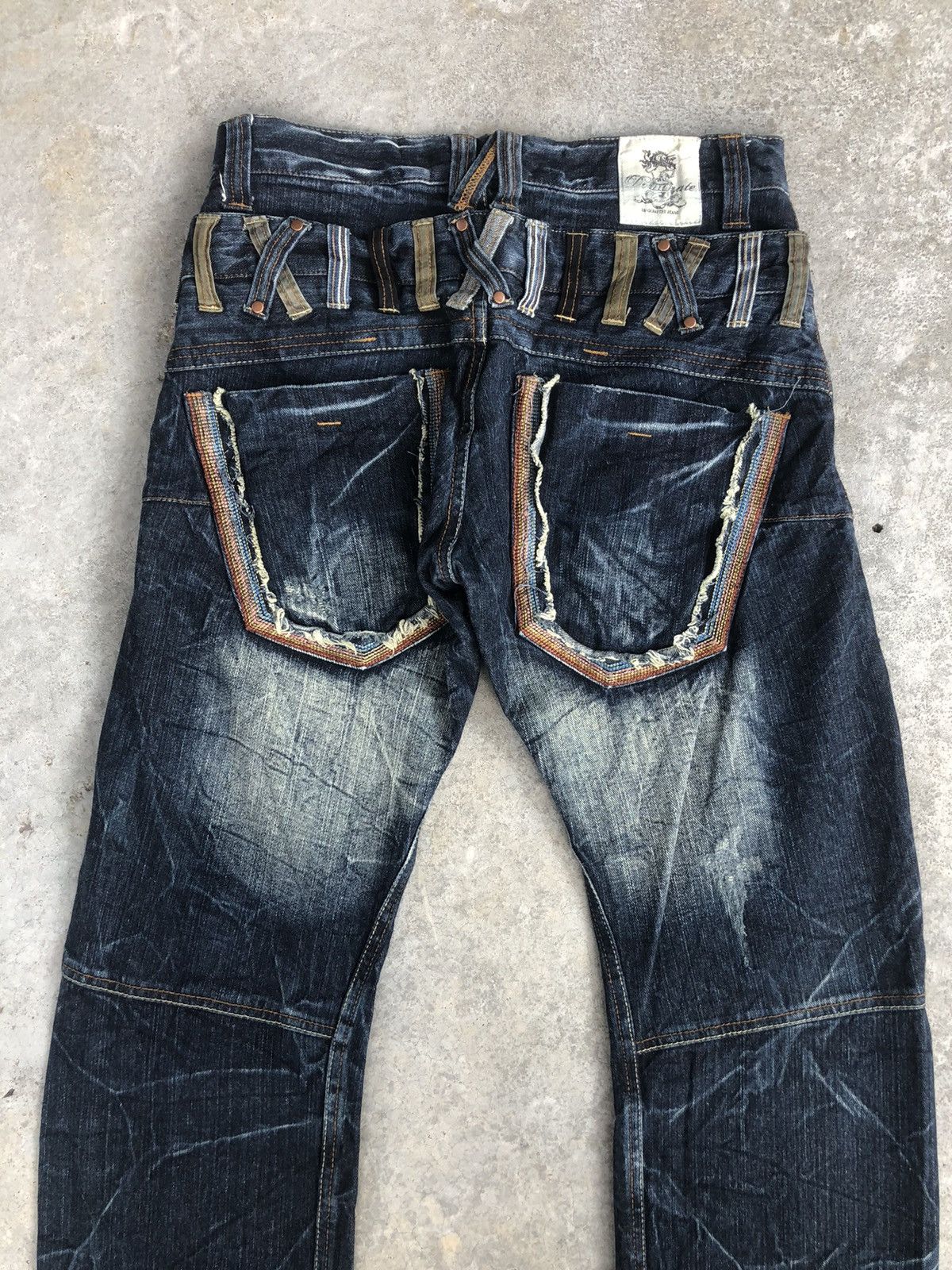 Hysteric Glamour Japanese Dominate Double Waist Distressed Jeans Size US 30 / EU 46 - 8 Thumbnail