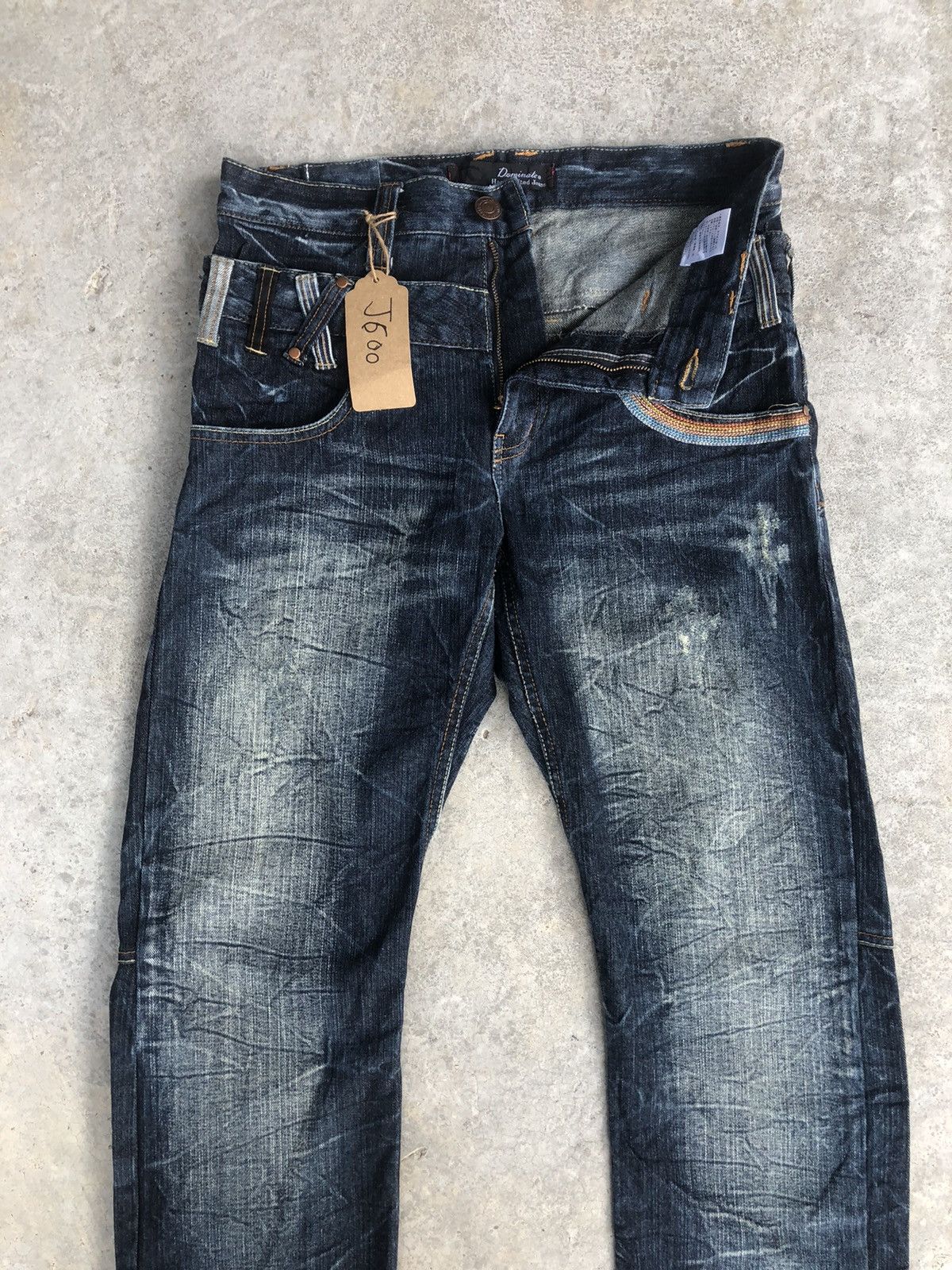 Hysteric Glamour Japanese Dominate Double Waist Distressed Jeans Size US 30 / EU 46 - 3 Thumbnail