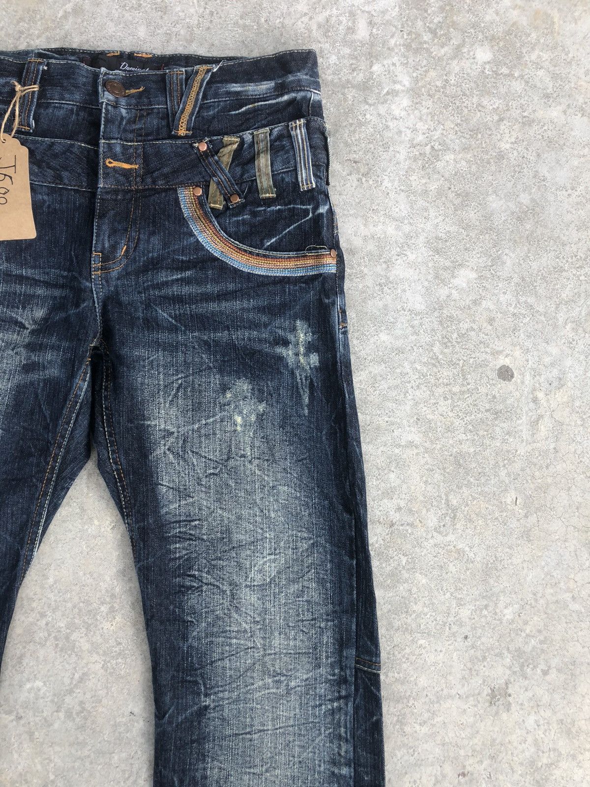 Hysteric Glamour Japanese Dominate Double Waist Distressed Jeans Size US 30 / EU 46 - 5 Thumbnail