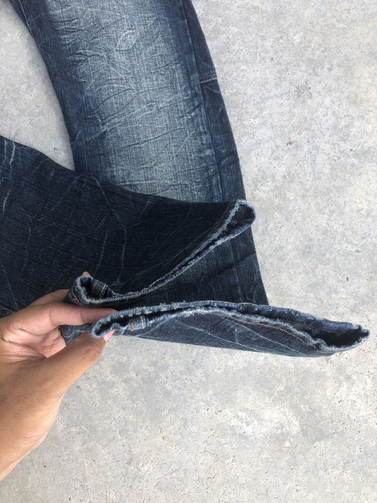 Hysteric Glamour Japanese Dominate Double Waist Distressed Jeans Size US 30 / EU 46 - 14 Thumbnail