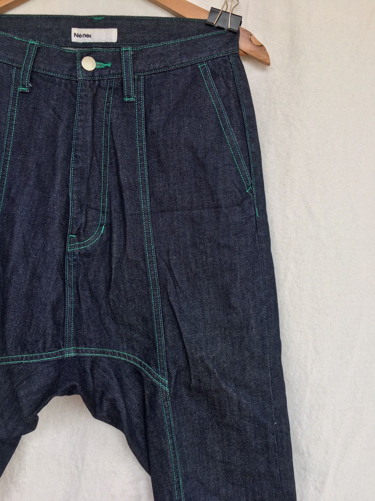 Issey Miyake ne-net 3Q denim Size US 26 / EU 42 - 3 Thumbnail