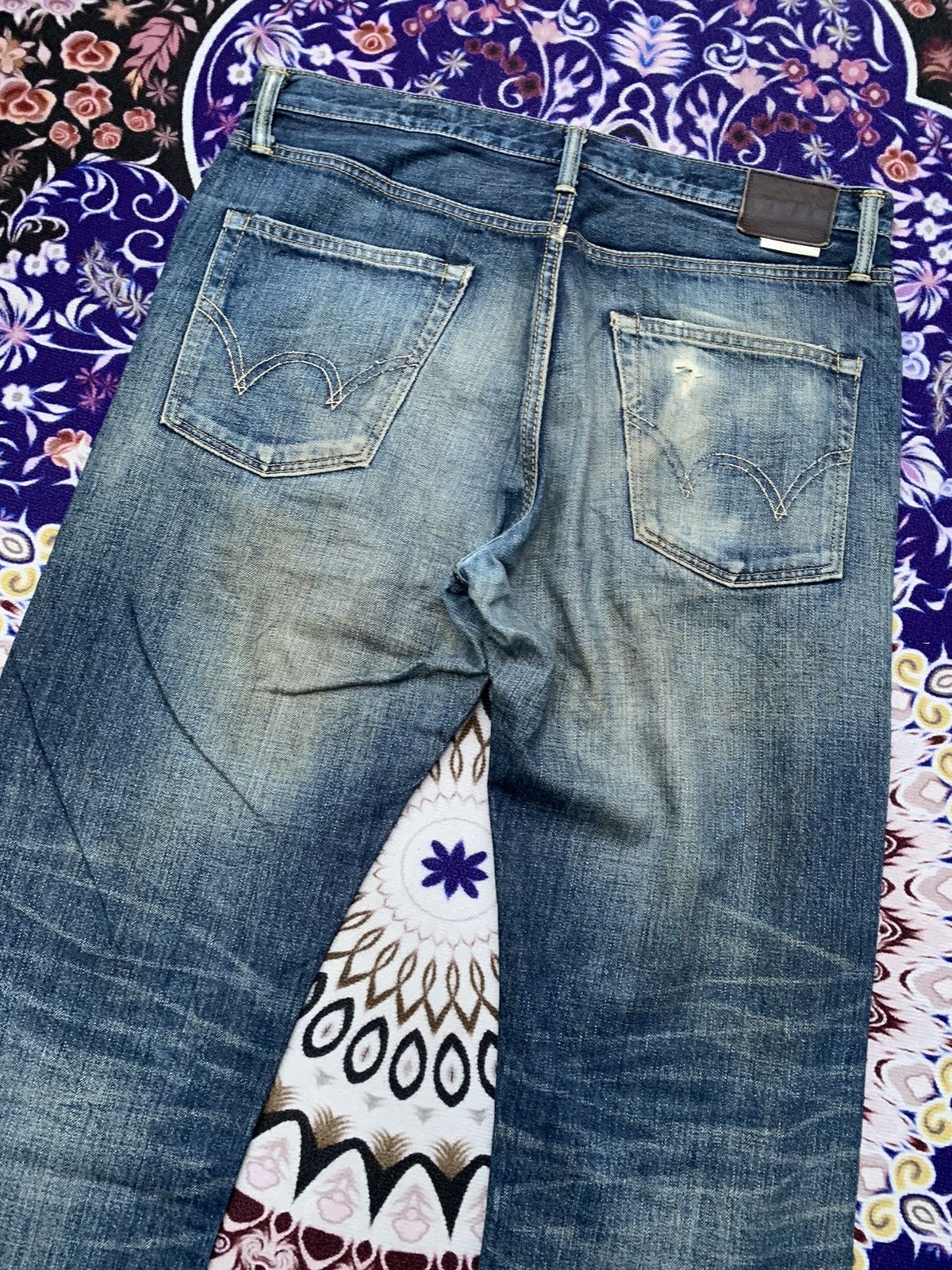 Edwin Edwin Faded Wash Denim Size US 36 / EU 52 - 12 Thumbnail