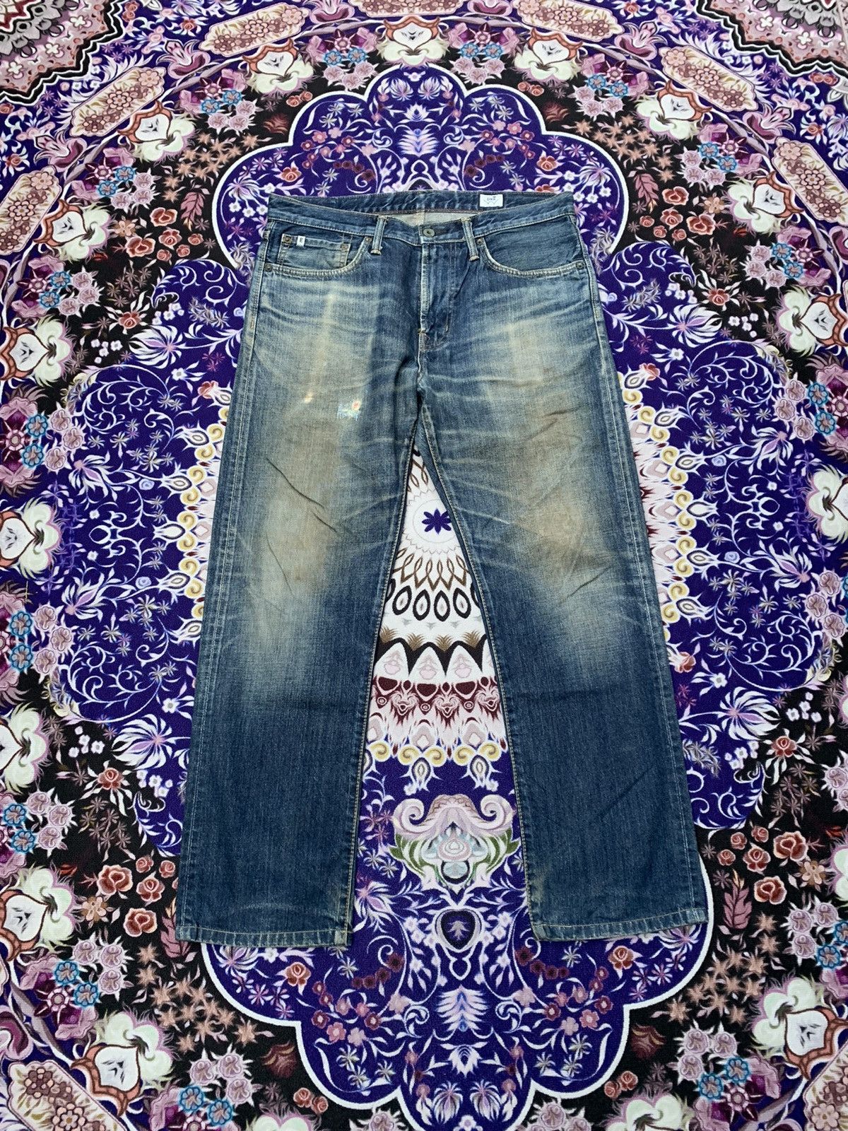 Edwin Edwin Faded Wash Denim Size US 36 / EU 52 - 1 Thumbnail