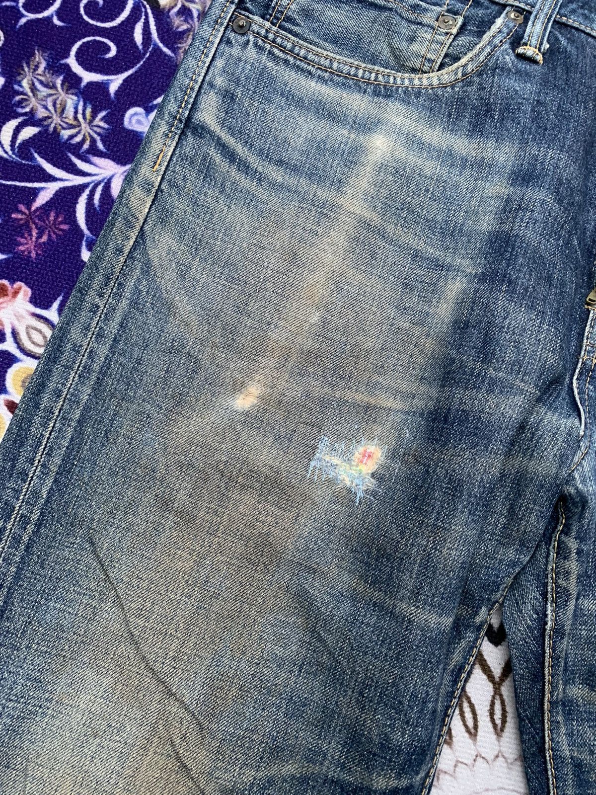 Edwin Edwin Faded Wash Denim Size US 36 / EU 52 - 3 Thumbnail