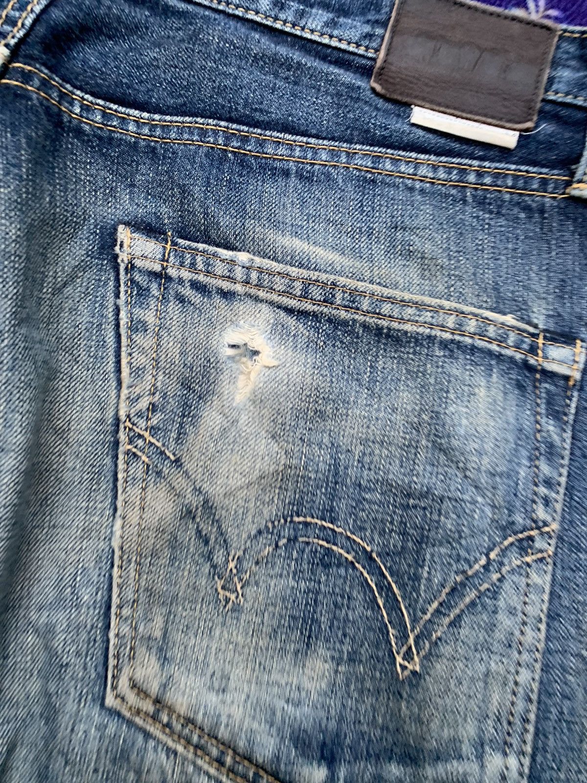 Edwin Edwin Faded Wash Denim Size US 36 / EU 52 - 13 Thumbnail