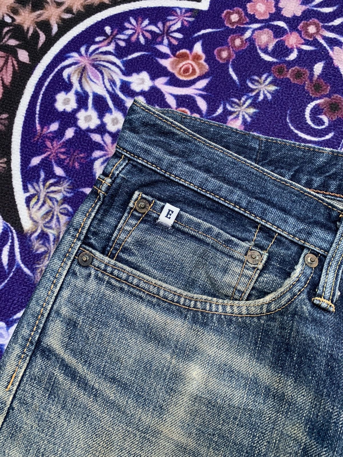 Edwin Edwin Faded Wash Denim Size US 36 / EU 52 - 5 Thumbnail