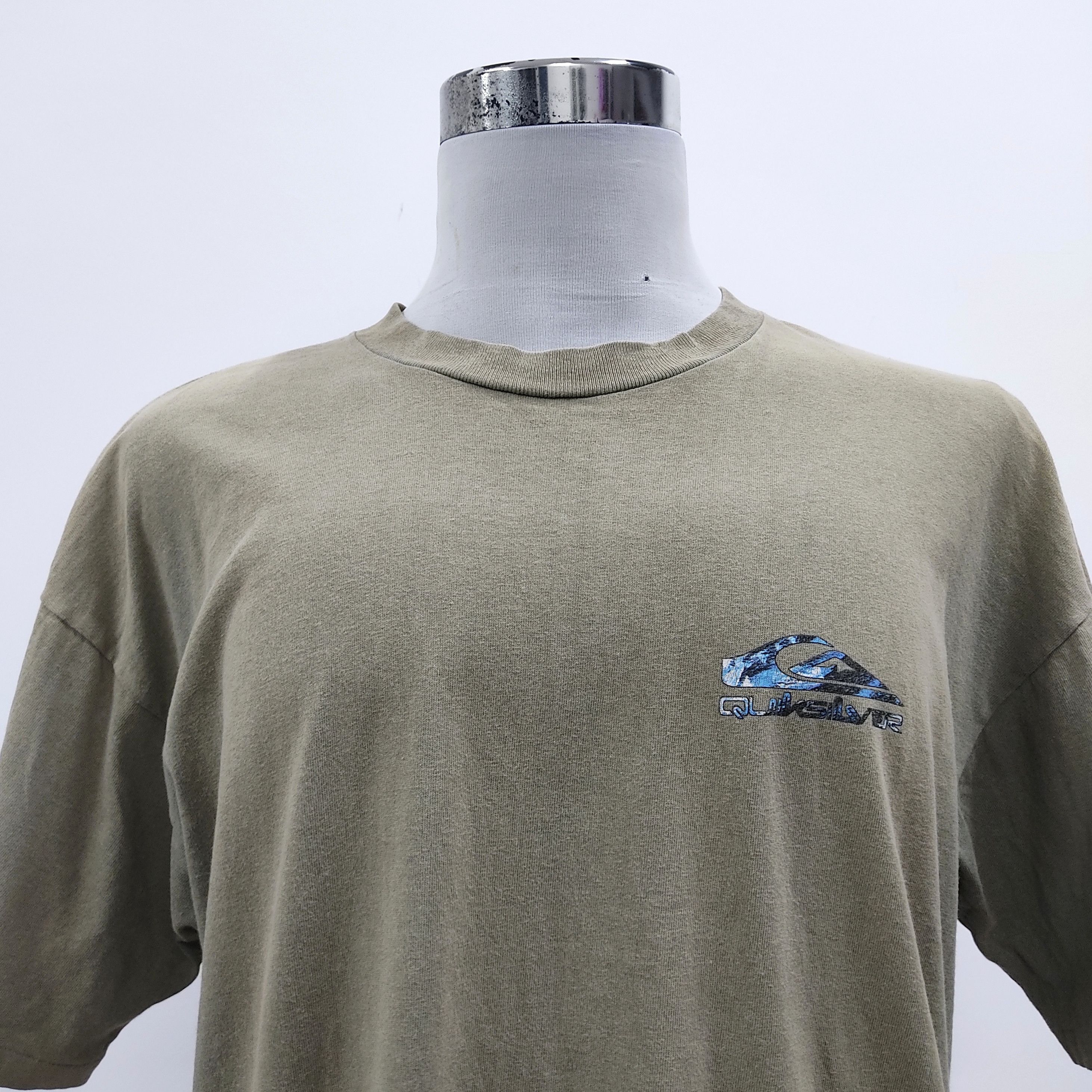 Quicksilver Vintage 90's QUICKSILVER Internationale Big Wave Surfer Tees Size US XL / EU 56 / 4 - 3 Thumbnail