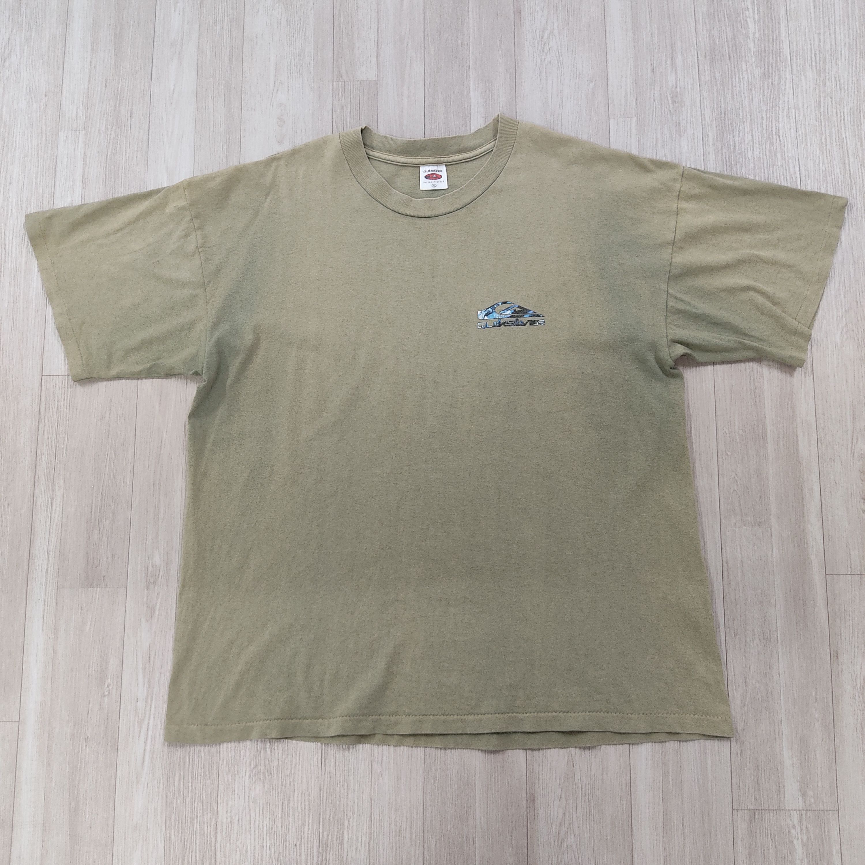 Quicksilver Vintage 90's QUICKSILVER Internationale Big Wave Surfer Tees Size US XL / EU 56 / 4 - 4 Thumbnail