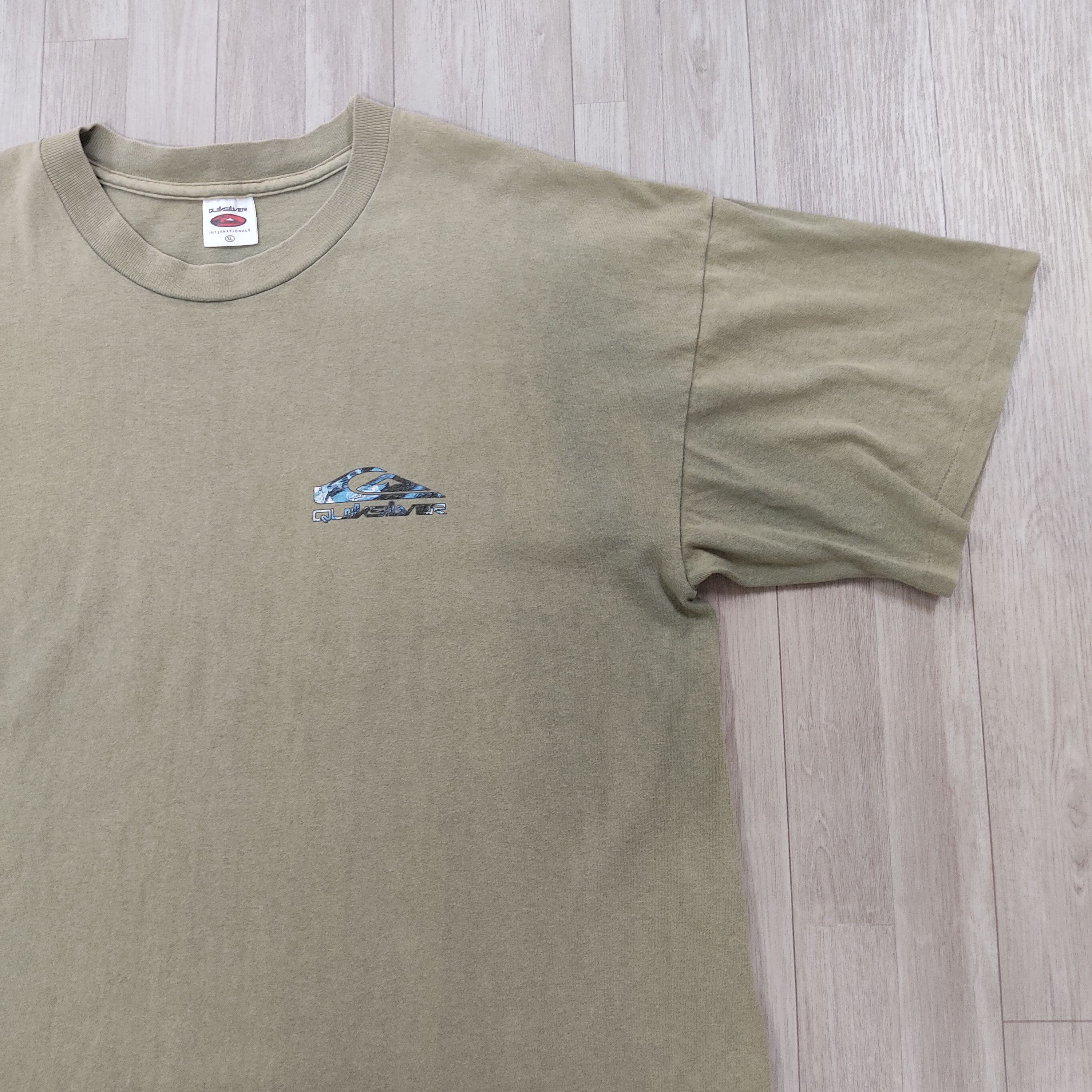 Quicksilver Vintage 90's QUICKSILVER Internationale Big Wave Surfer Tees Size US XL / EU 56 / 4 - 7 Thumbnail